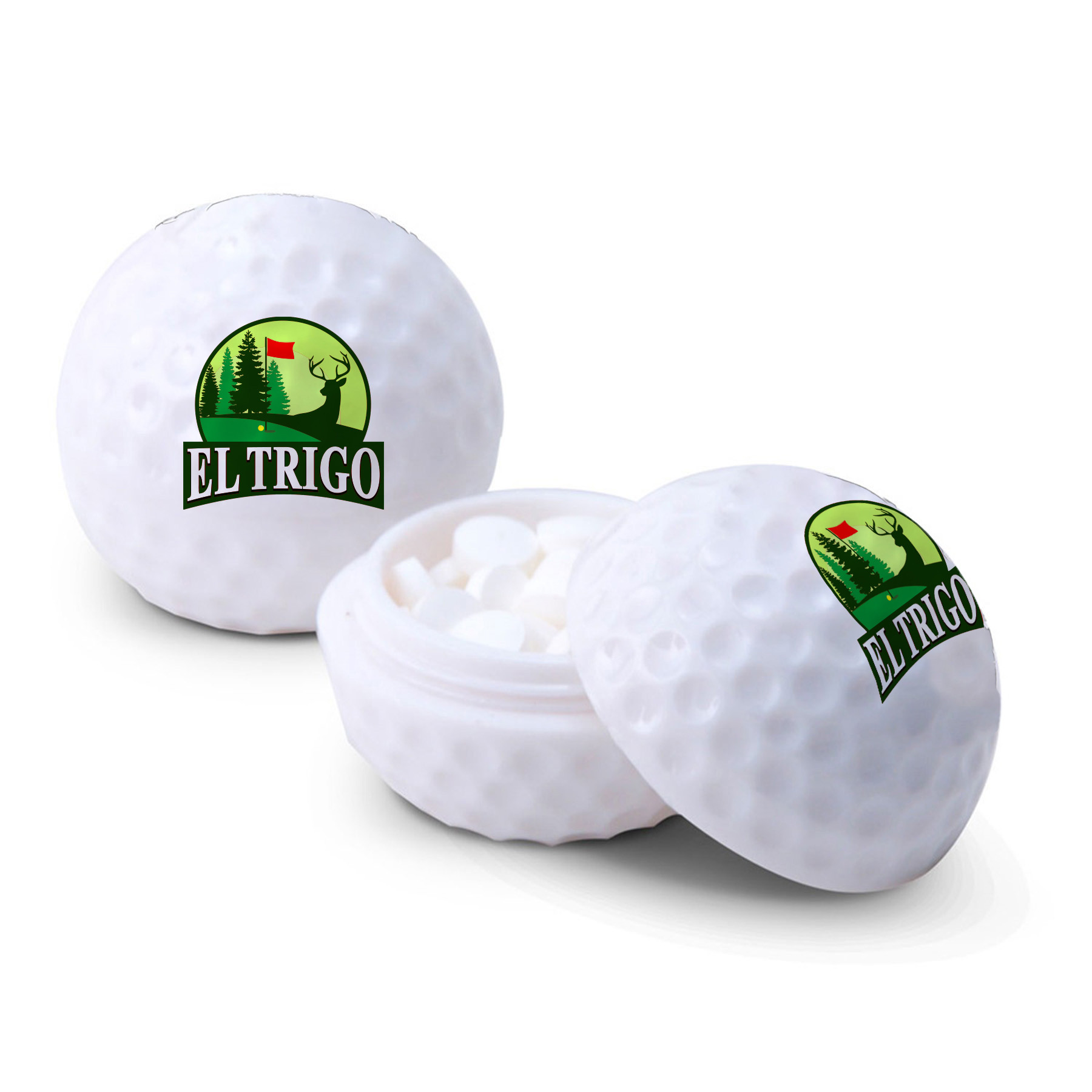 Golf Ball Mint Container HPG Brands