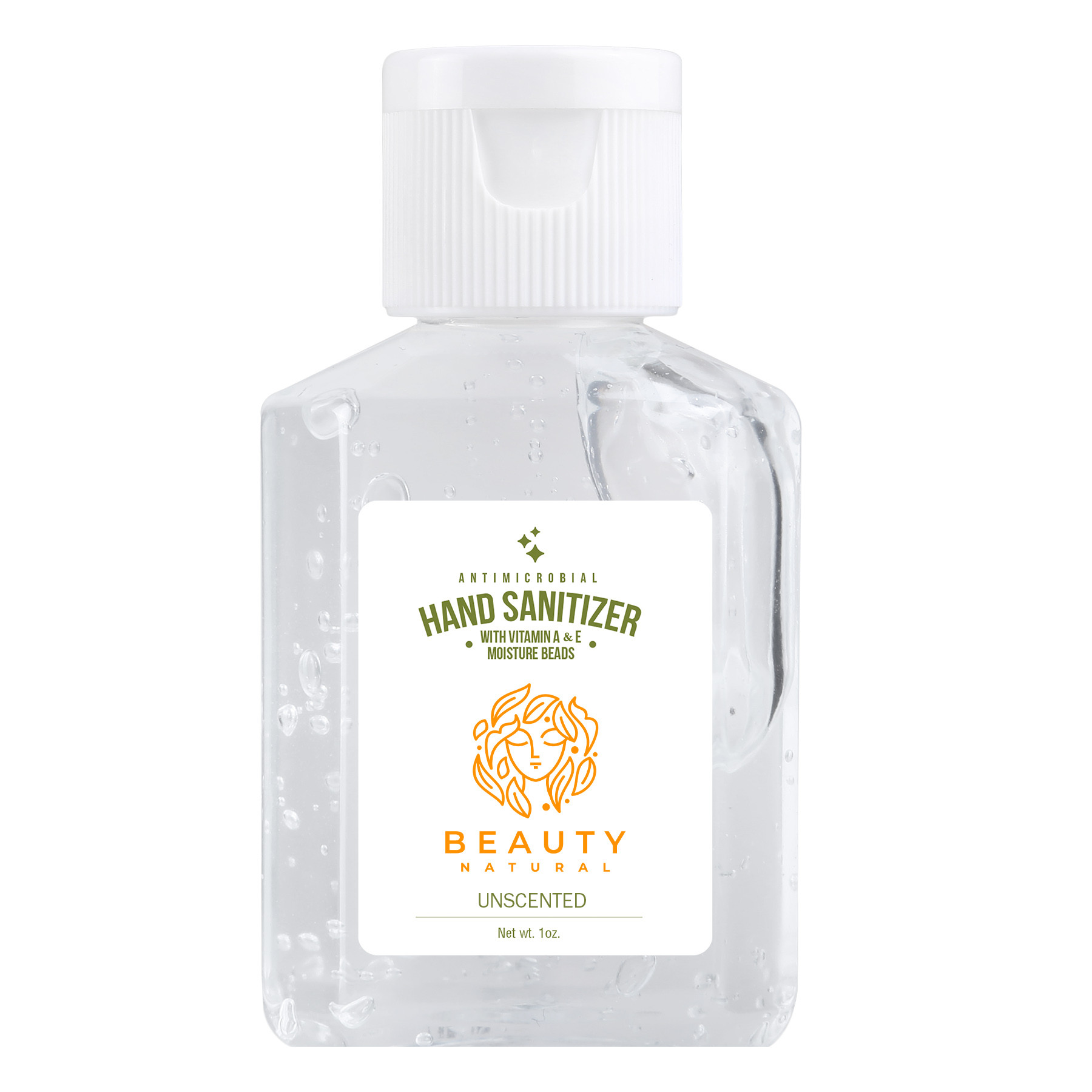 Hand Sanitizer Gel: 1 Oz Rectangle Bottle - HPG Brands