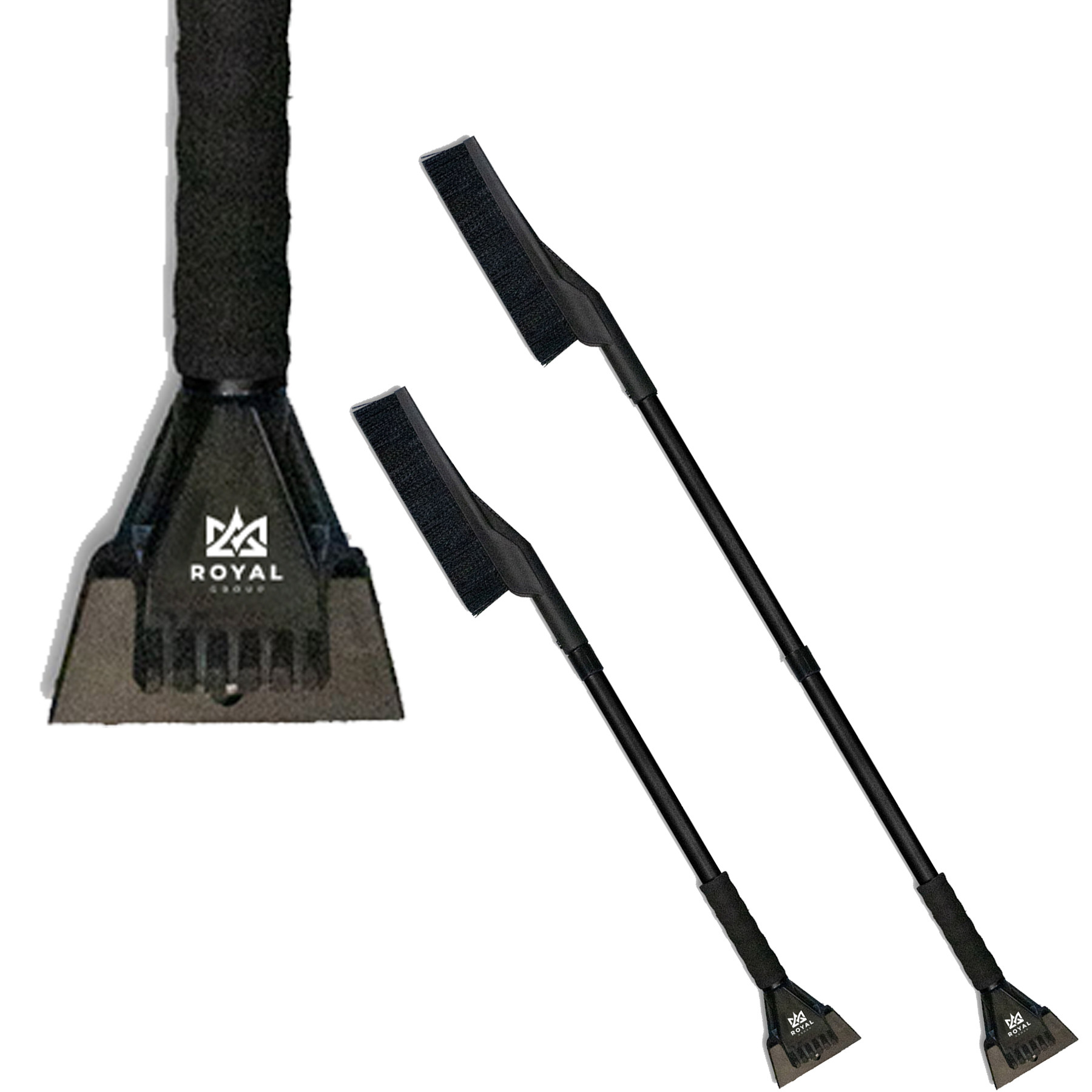 Ice Scraper For Car Snow Brush Van Window Telescopic Extendable Windshield | UK