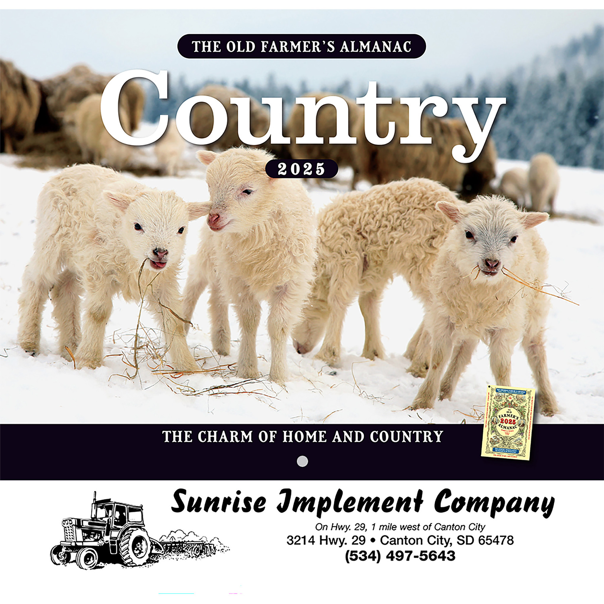 The Old Farmer's Almanac® Country 2025 Stapled HPG Promotional