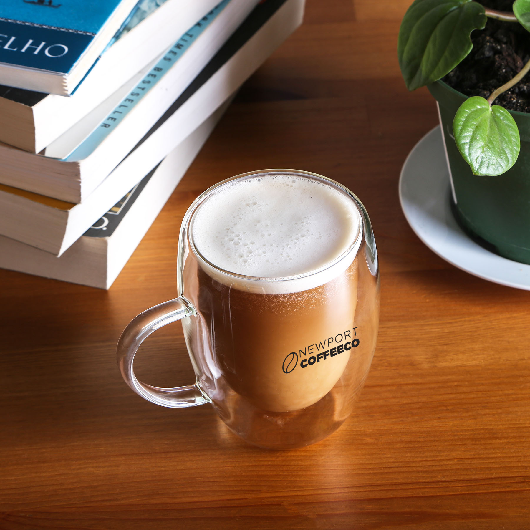 350 Ml. (12 Fl. Oz.) Clearview Glass Mug - HPG Brands