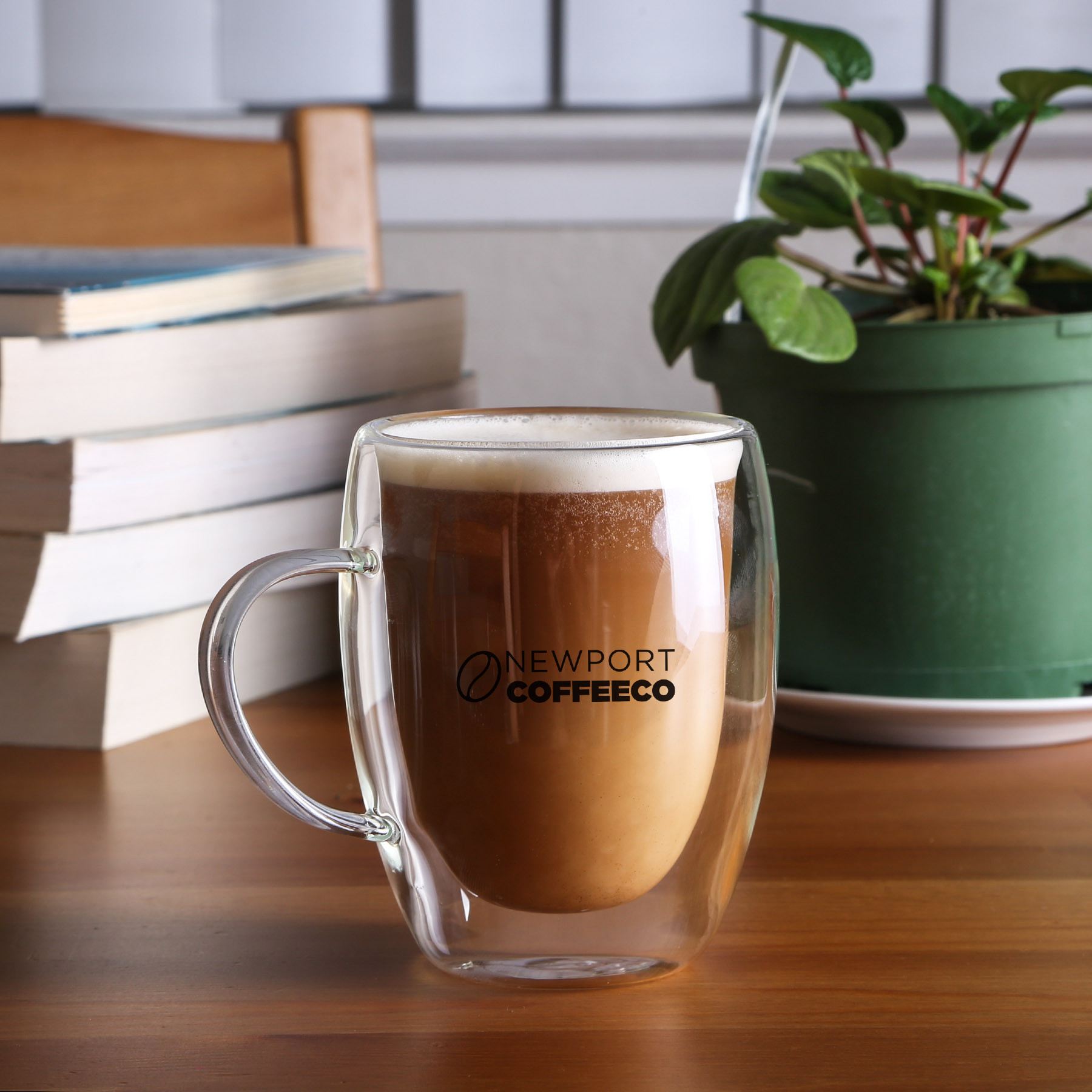 350 Ml. (12 Fl. Oz.) Clearview Glass Mug - HPG Brands