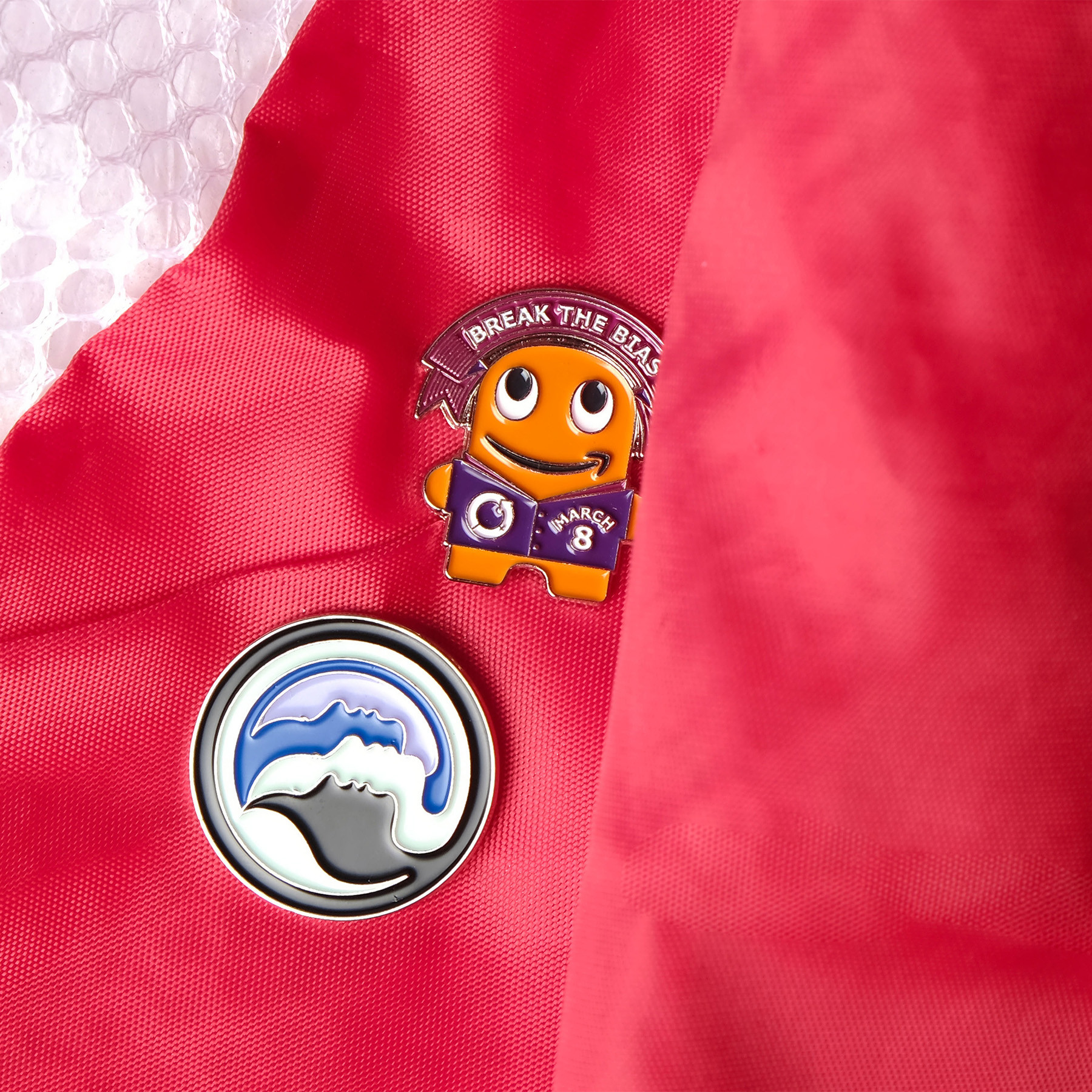 Diestruck Soft Enamel Lapel Pins: 1 1/4