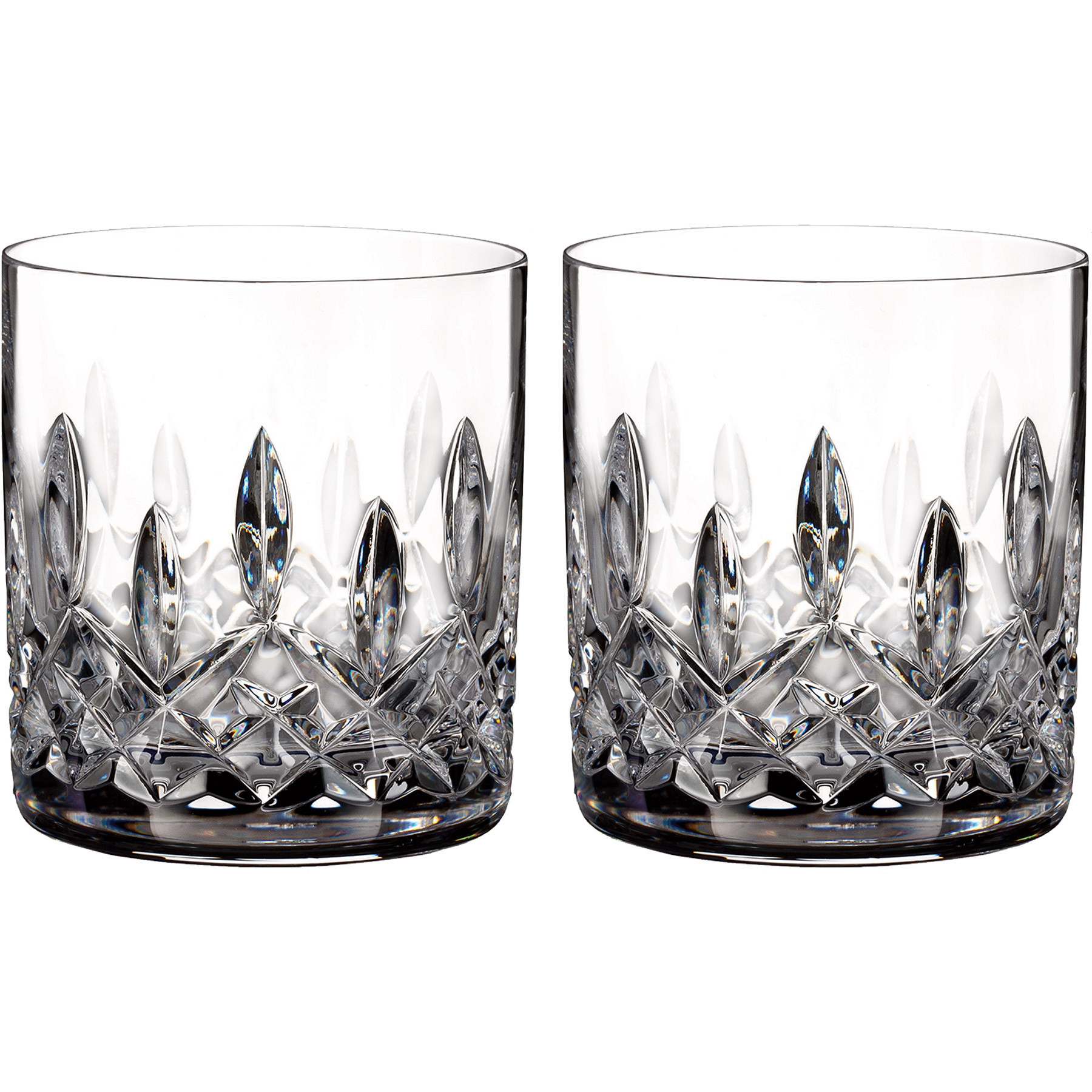 Waterford Lismore Straight Sided Tumbler, Pair