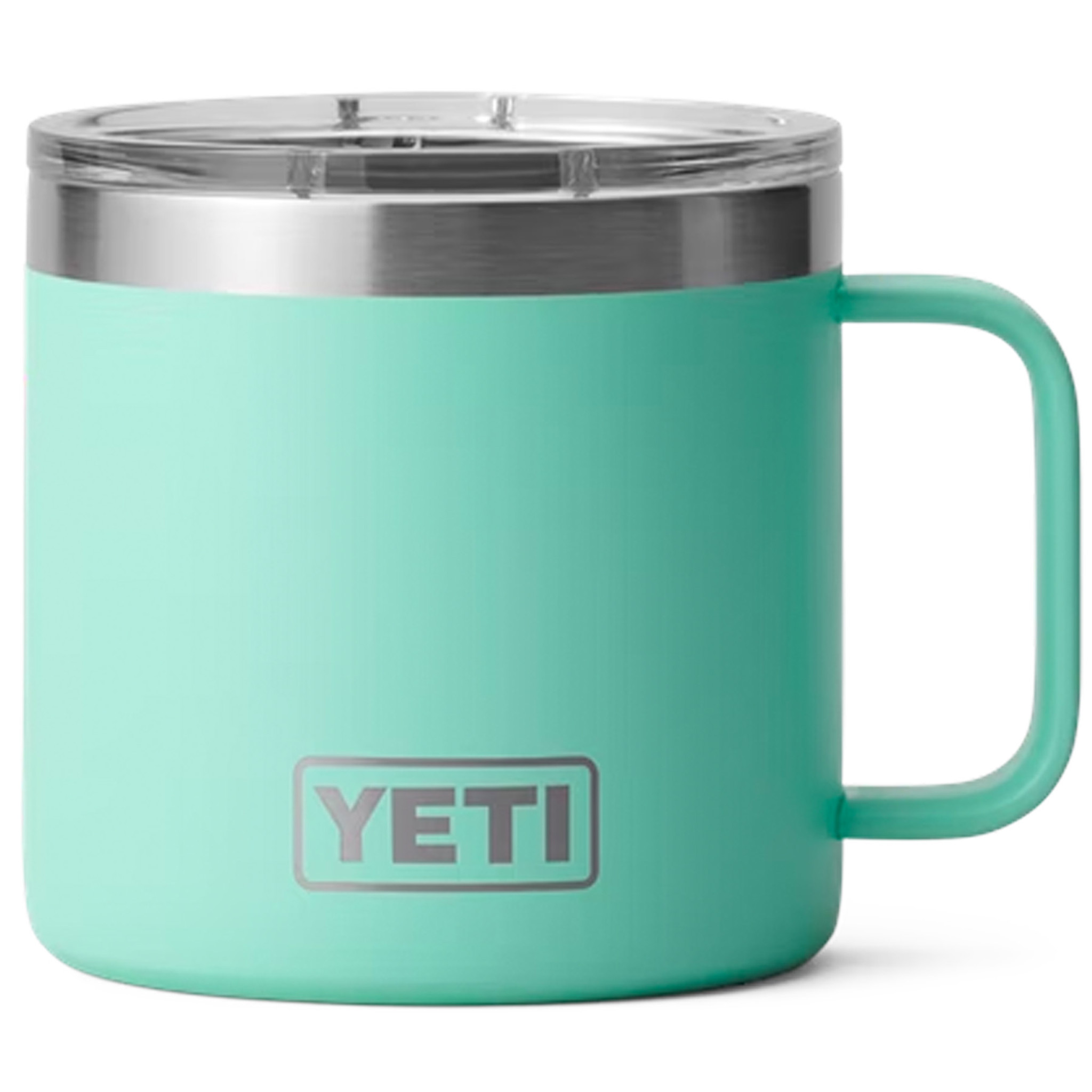 Custom YETI Seafoam Rambler 14 oz Mug