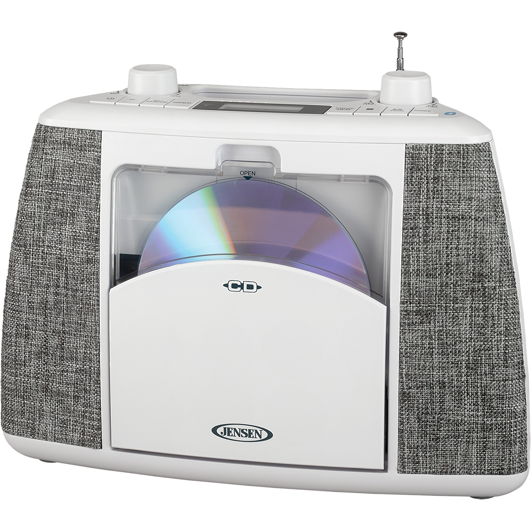 Jensen Portable Bluetooth CD Music System - HPG Brands
