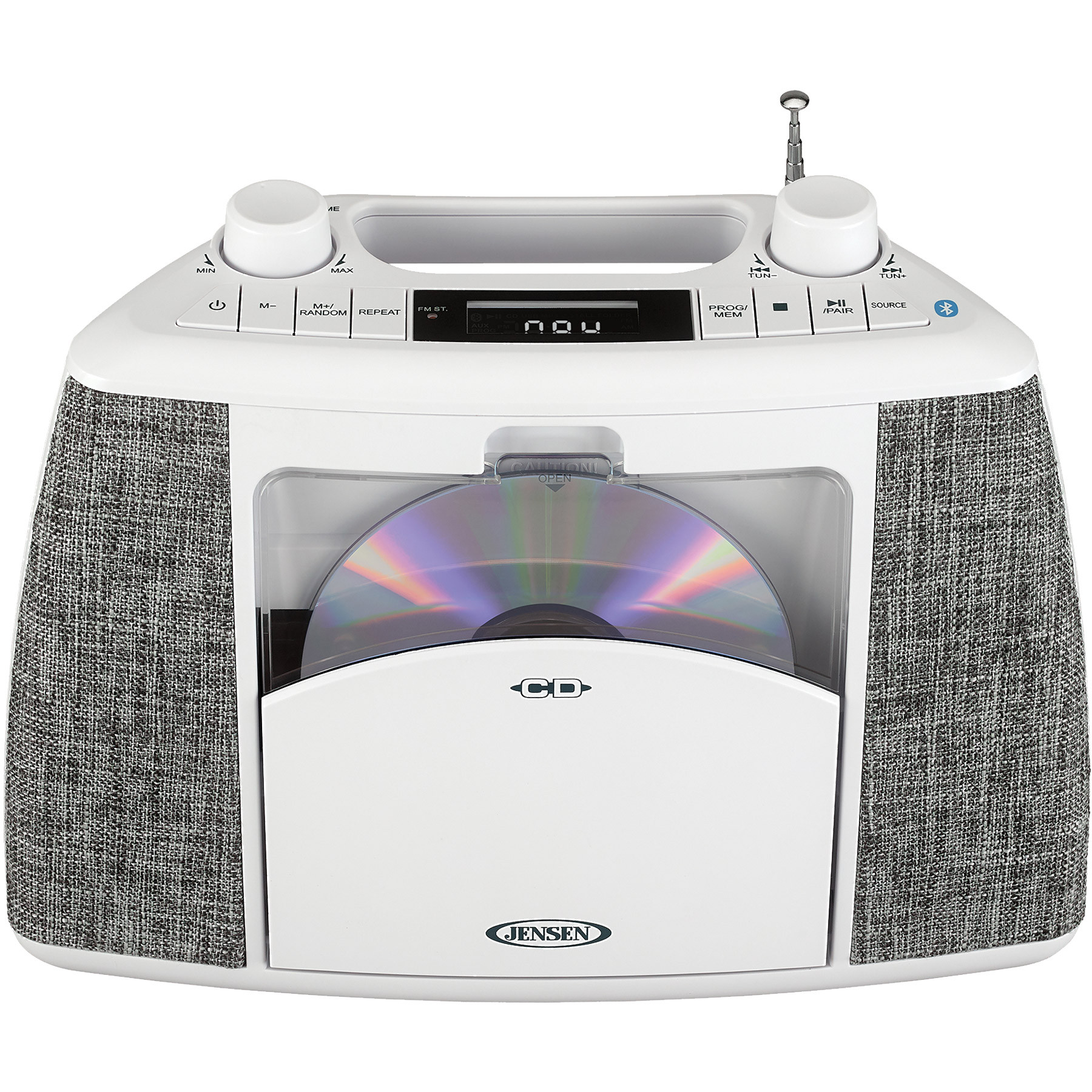 Jensen Portable Bluetooth CD Music System - HPG Brands