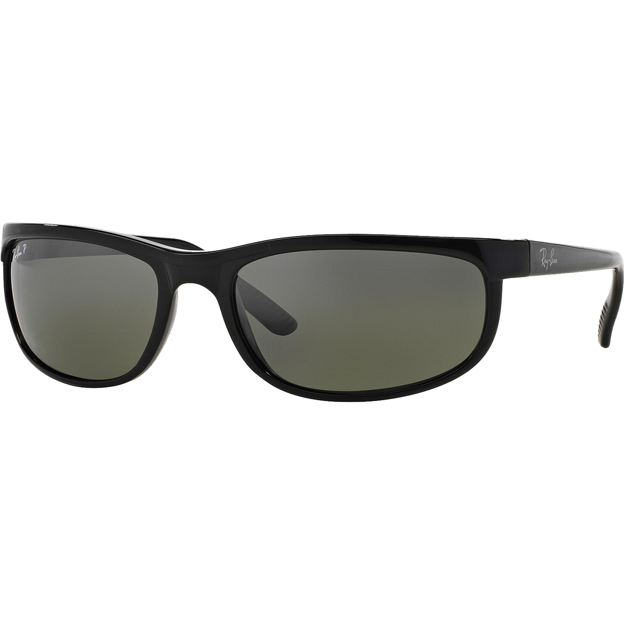 Ray Ban Polarized Predator 2 Sunglasses Black Grey 62 19 130