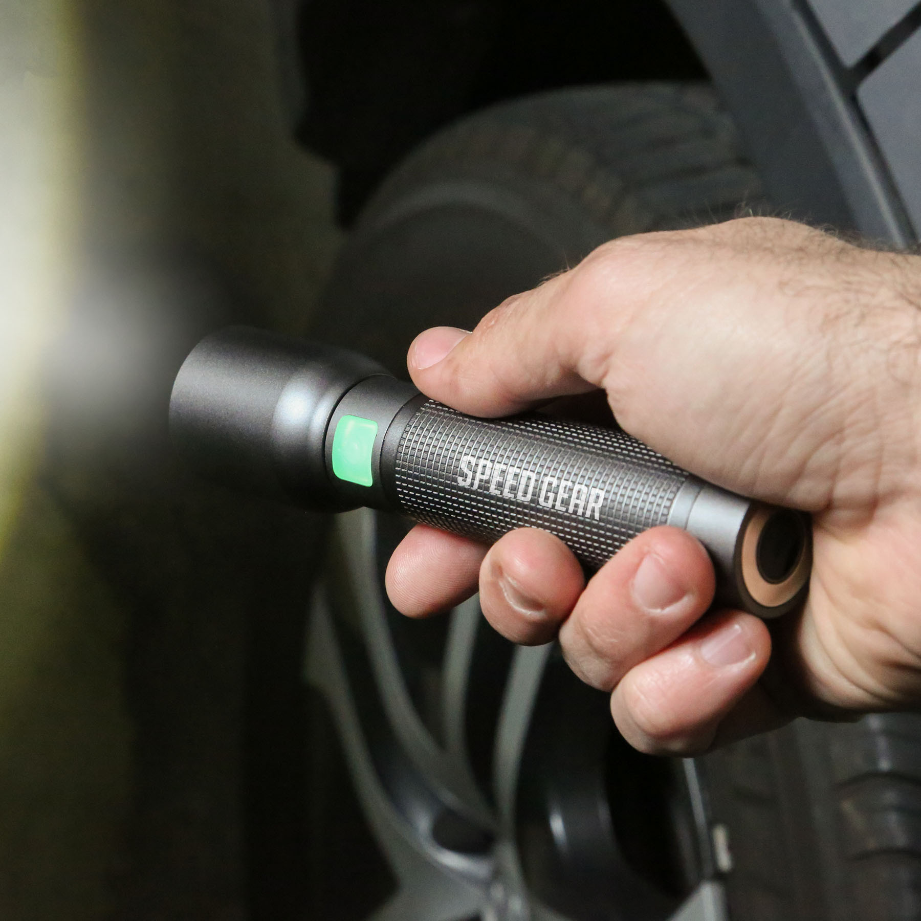 reNew Zoom Rechargeable Flashlight With Case - HPG Brands