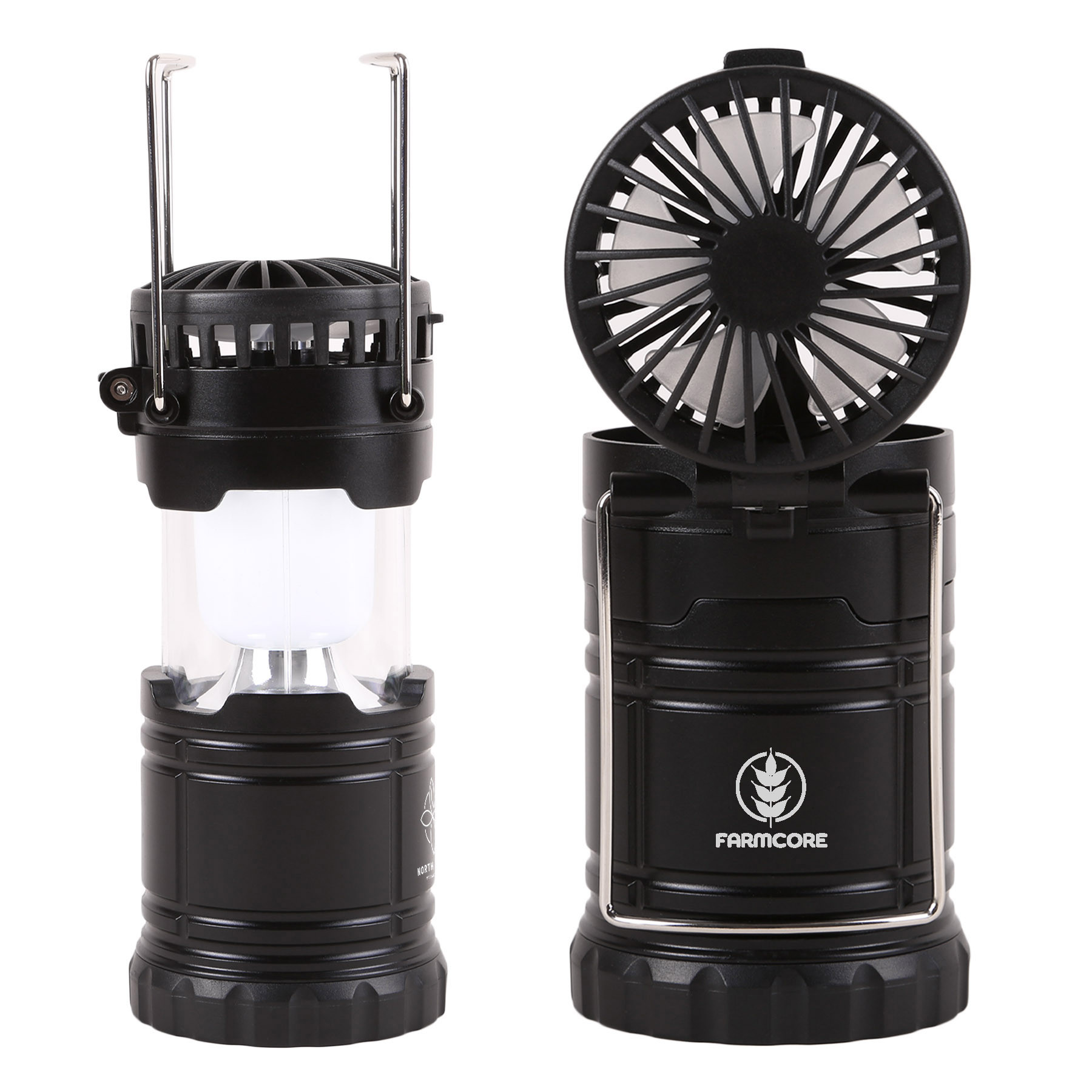 reNew Rechargeable Dual Lantern Fan - HPG Brands