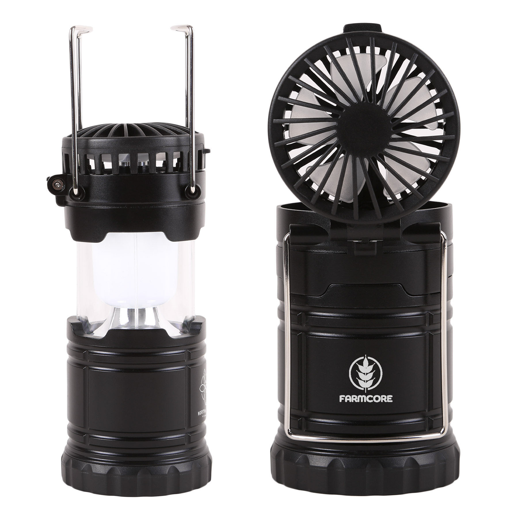 reNew Rechargeable Dual Lantern Fan - HPG Brands