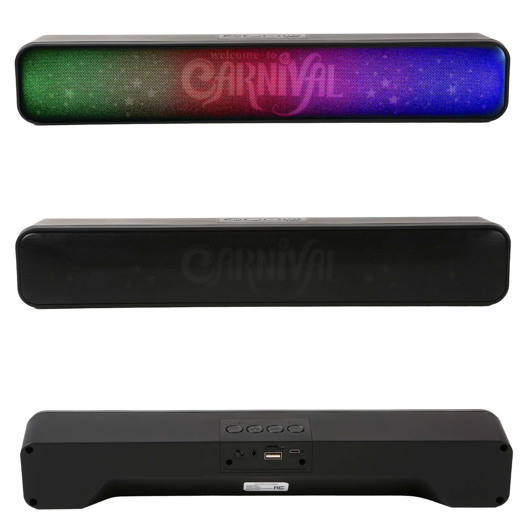 スピーカー・ウーファー ION WIRELES SOUNDBAR Colorwav Soundbar - HPG Brands