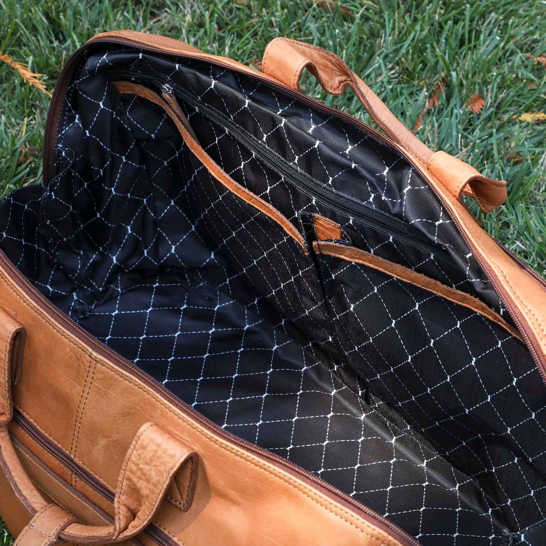Bell Canyon Leather Duffel Bag - HPG Brands