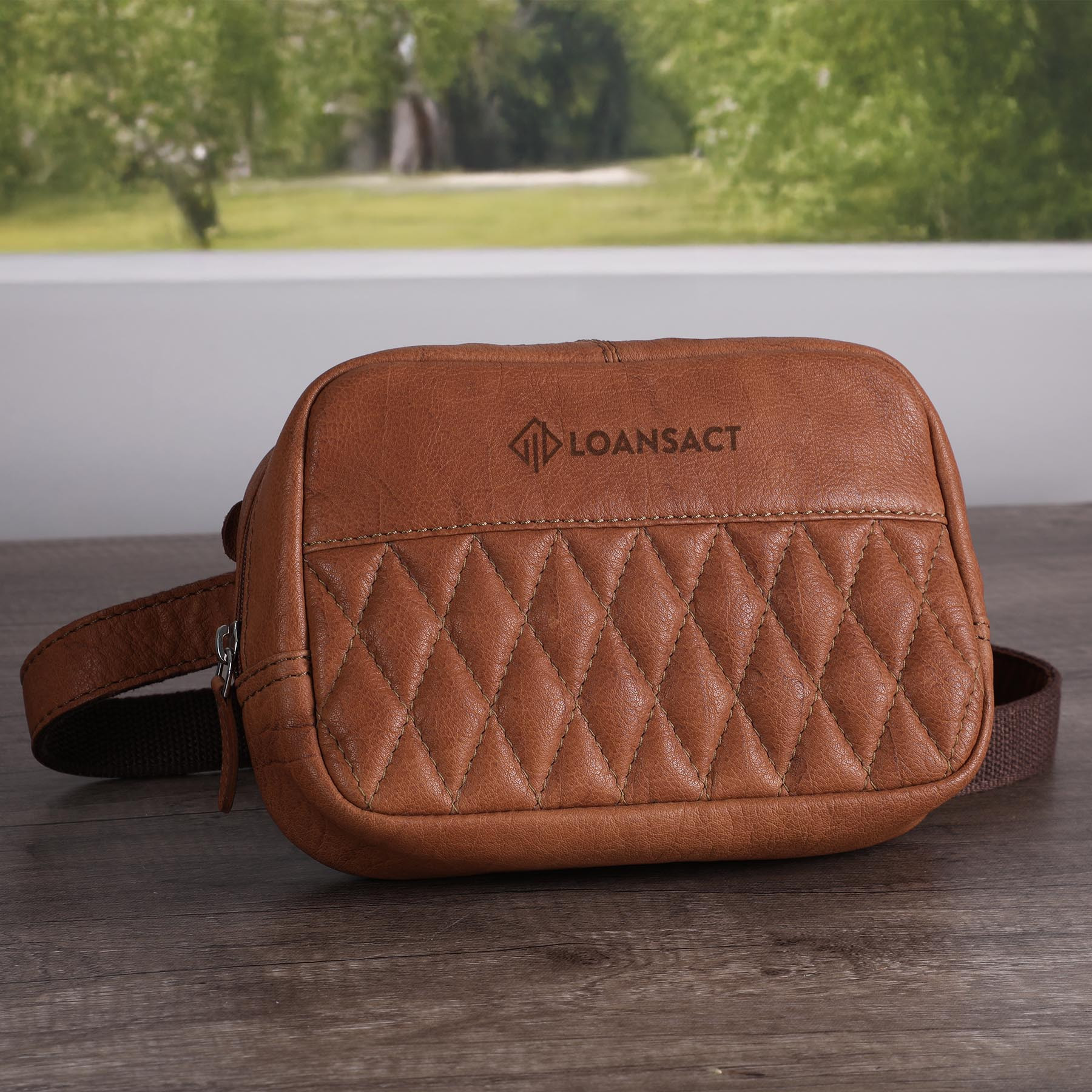 Brea Canyon Leather Cross Body Bag - HPG Brands