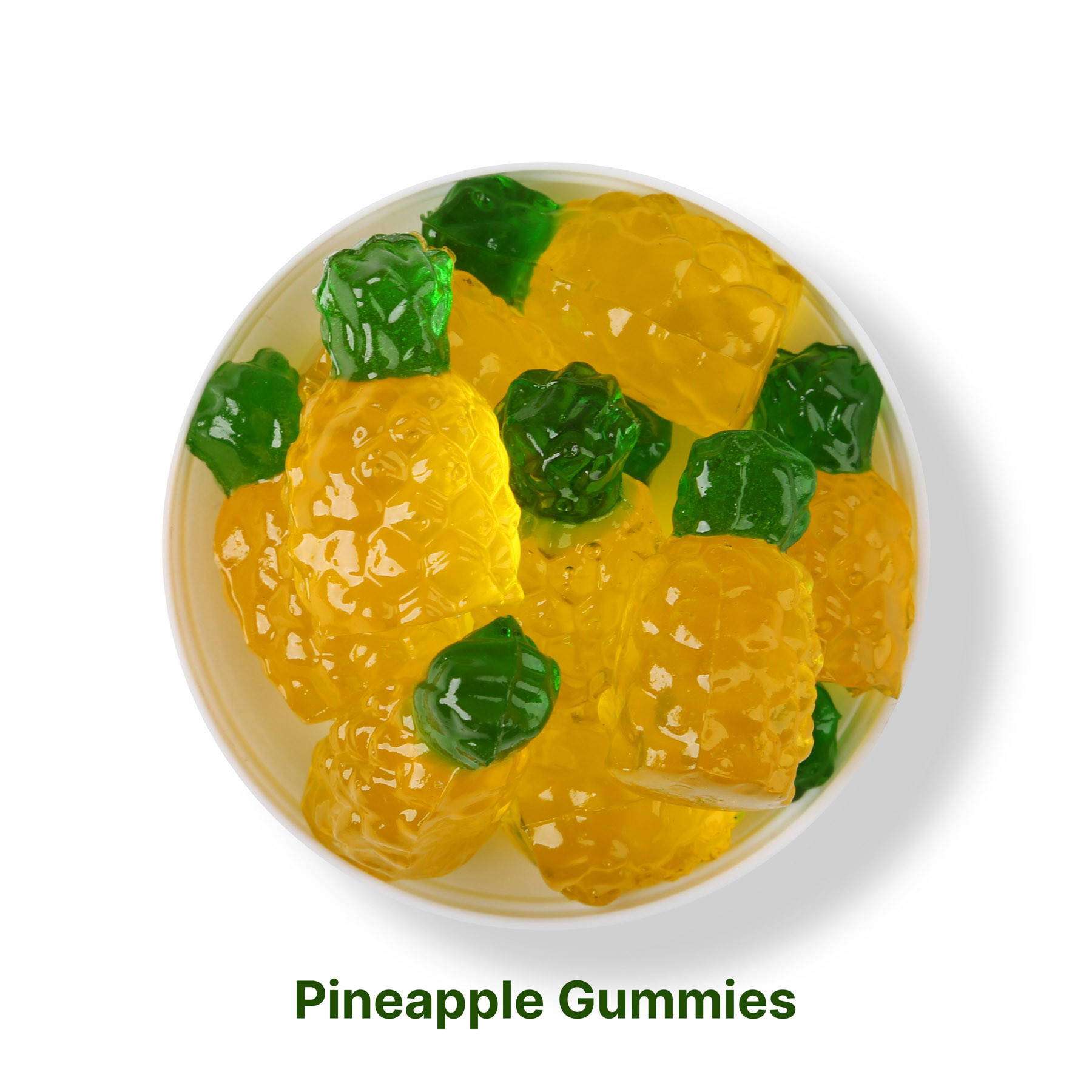 Pineapple Gummies: Large Jar - HPG Brands