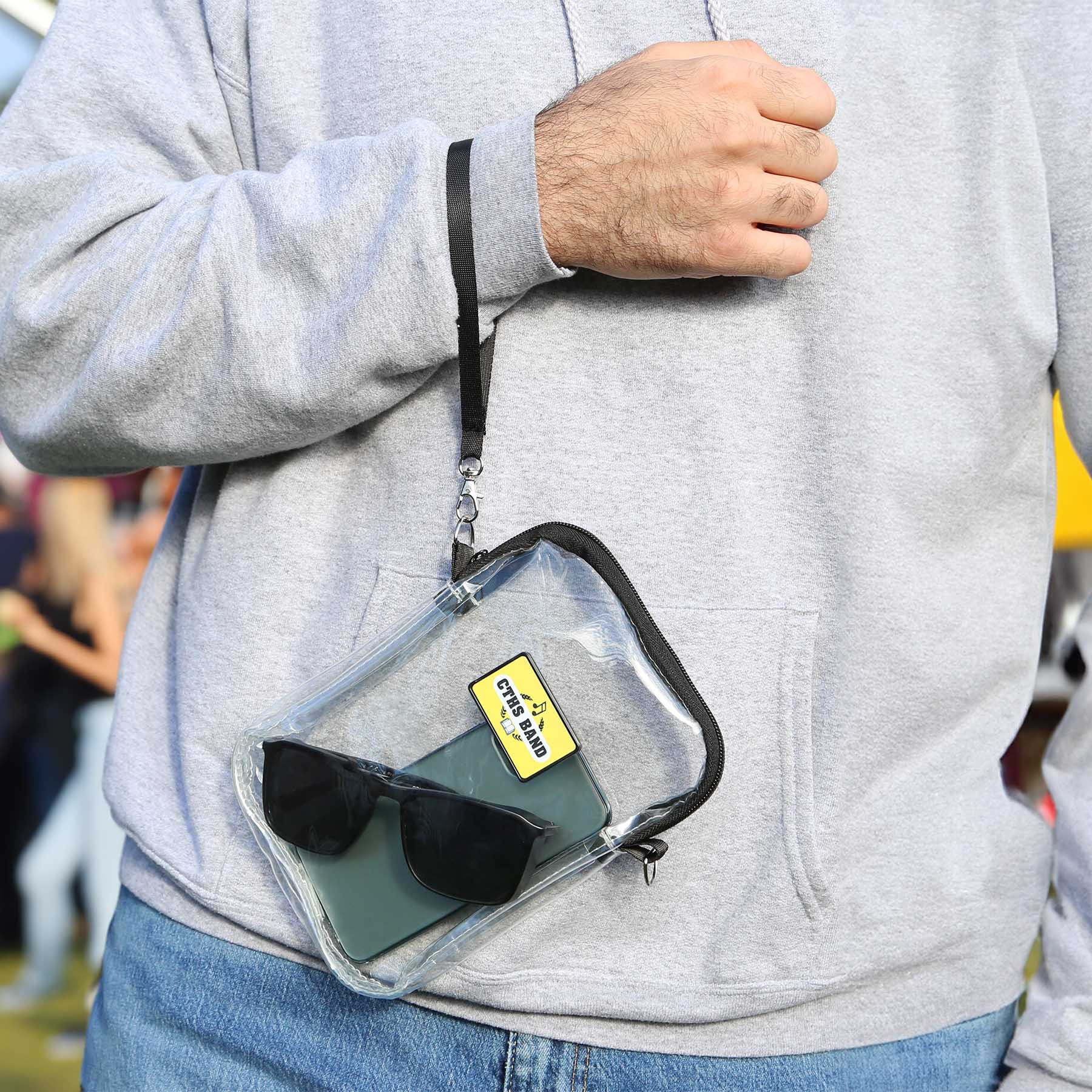 Clear Mini Crossbody Bag HPG Brands - Main Image