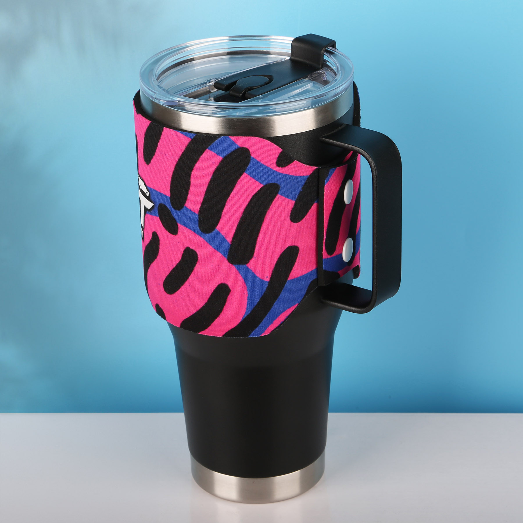 Full Color 40 Oz Neoprene Tumbler Sleeve - HPG Brands