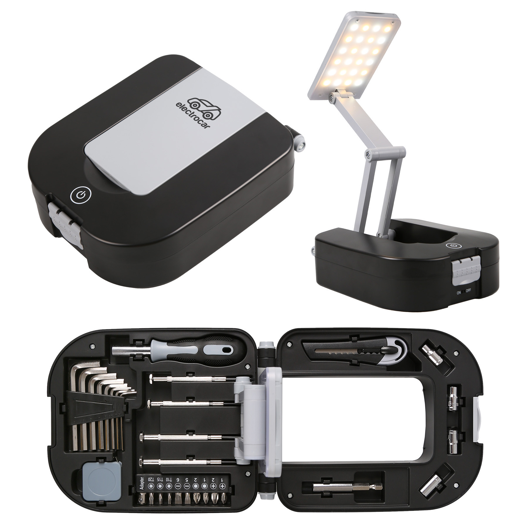 LEDライトペインティングブラシ　ツールセット Brightworks LED Lamp Toolbox - HPG Brands