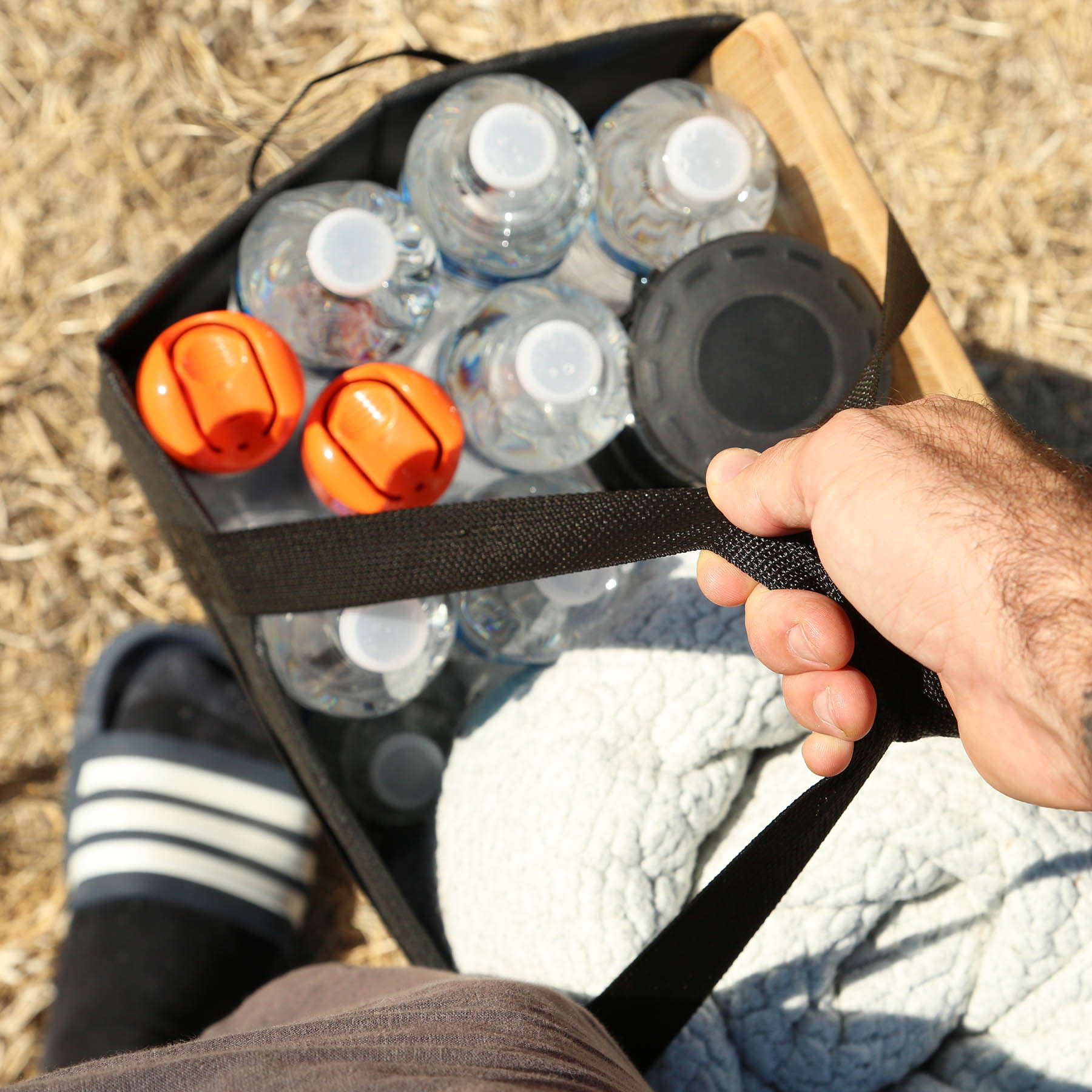 reGen rPET Non-Woven Folding Cargo Carrier Bag - HPG Brands