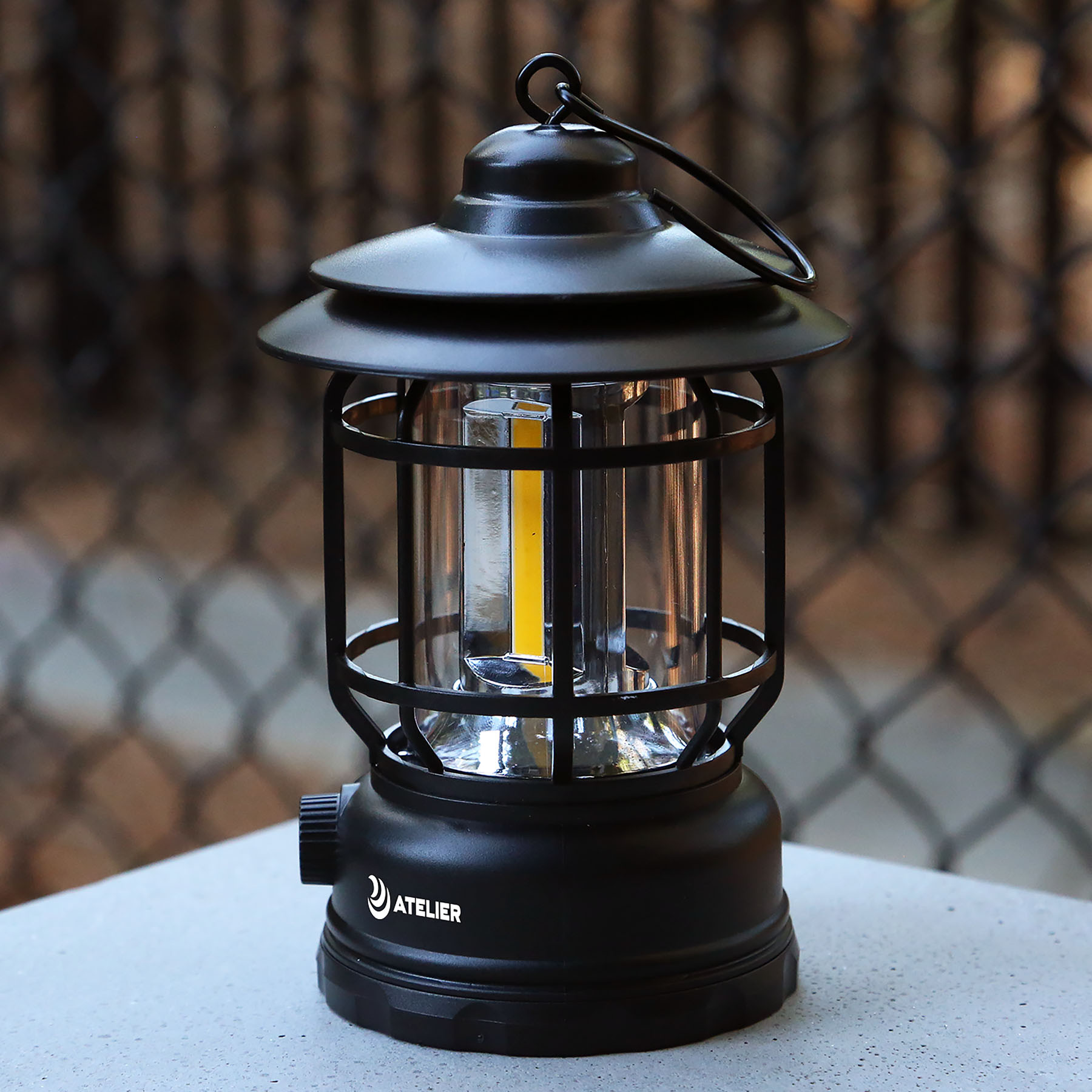 reNew COB Rechargeable Vintage Lantern - HPG Brands
