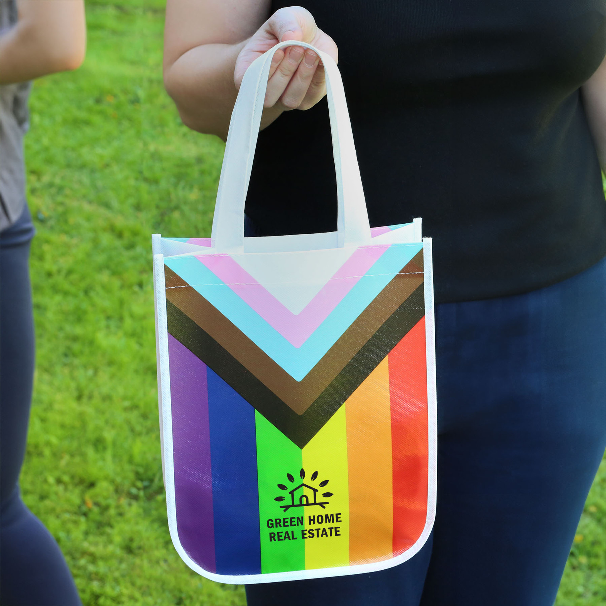Progress Pride Laminated Fashion Tote Bag - HPG Brands