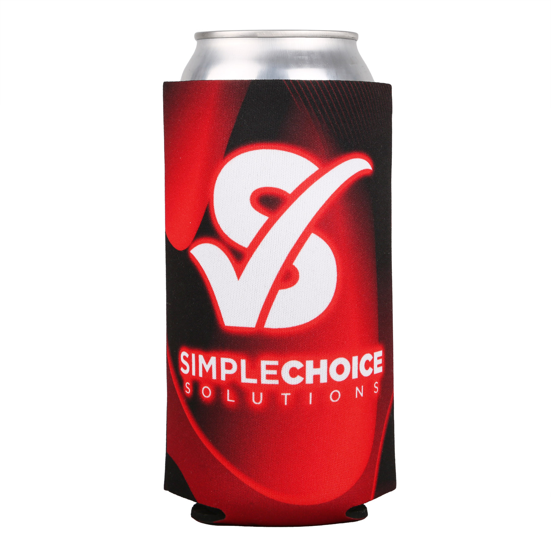 Full Color 16 oz Neogreen™ Recycled Can Cooler - HPG Brands