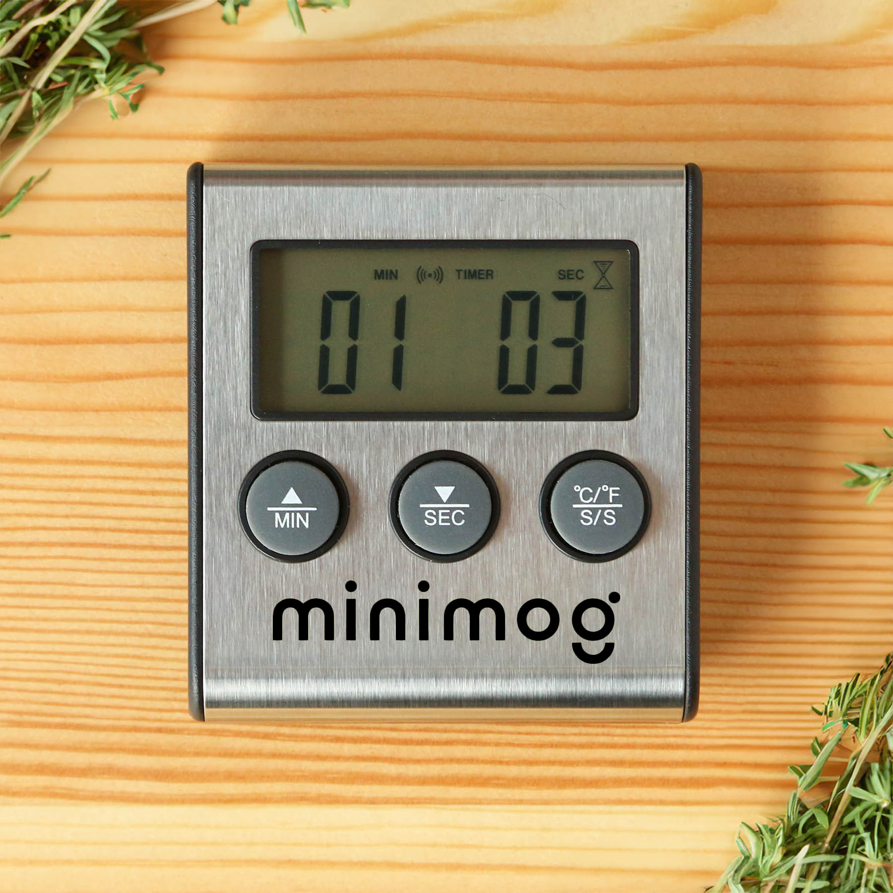 Grill Easy Cooking Thermometer And Timer - HPG Brands
