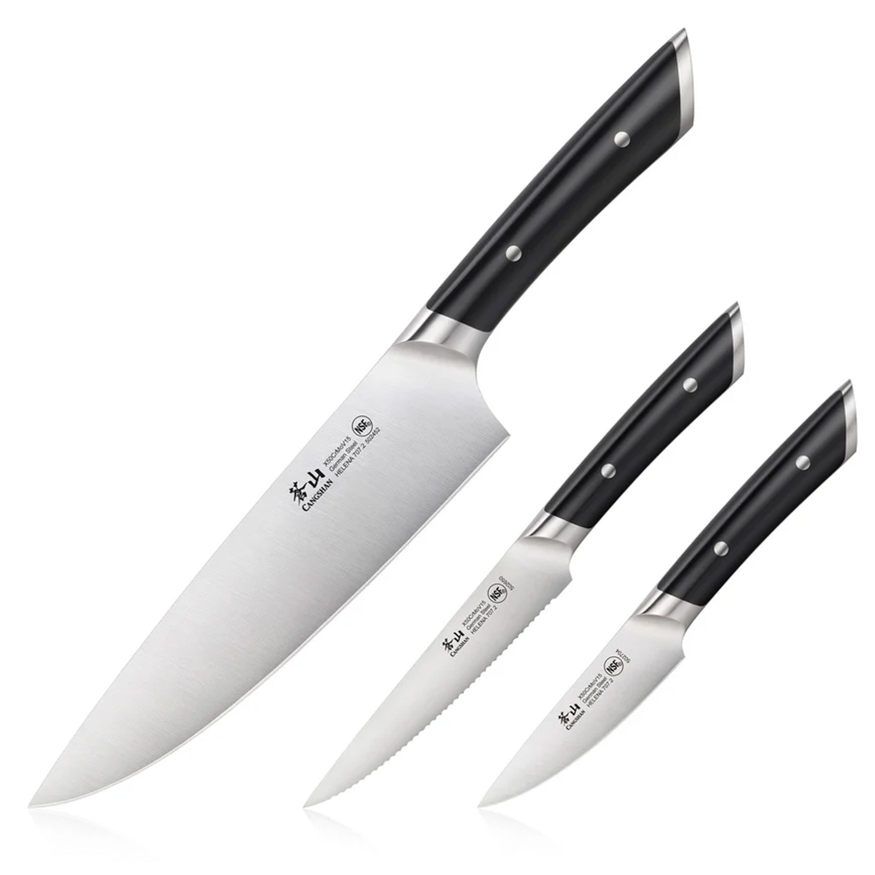 Cangshan 3-Piece Helena Series Starter Set - HPG Brands