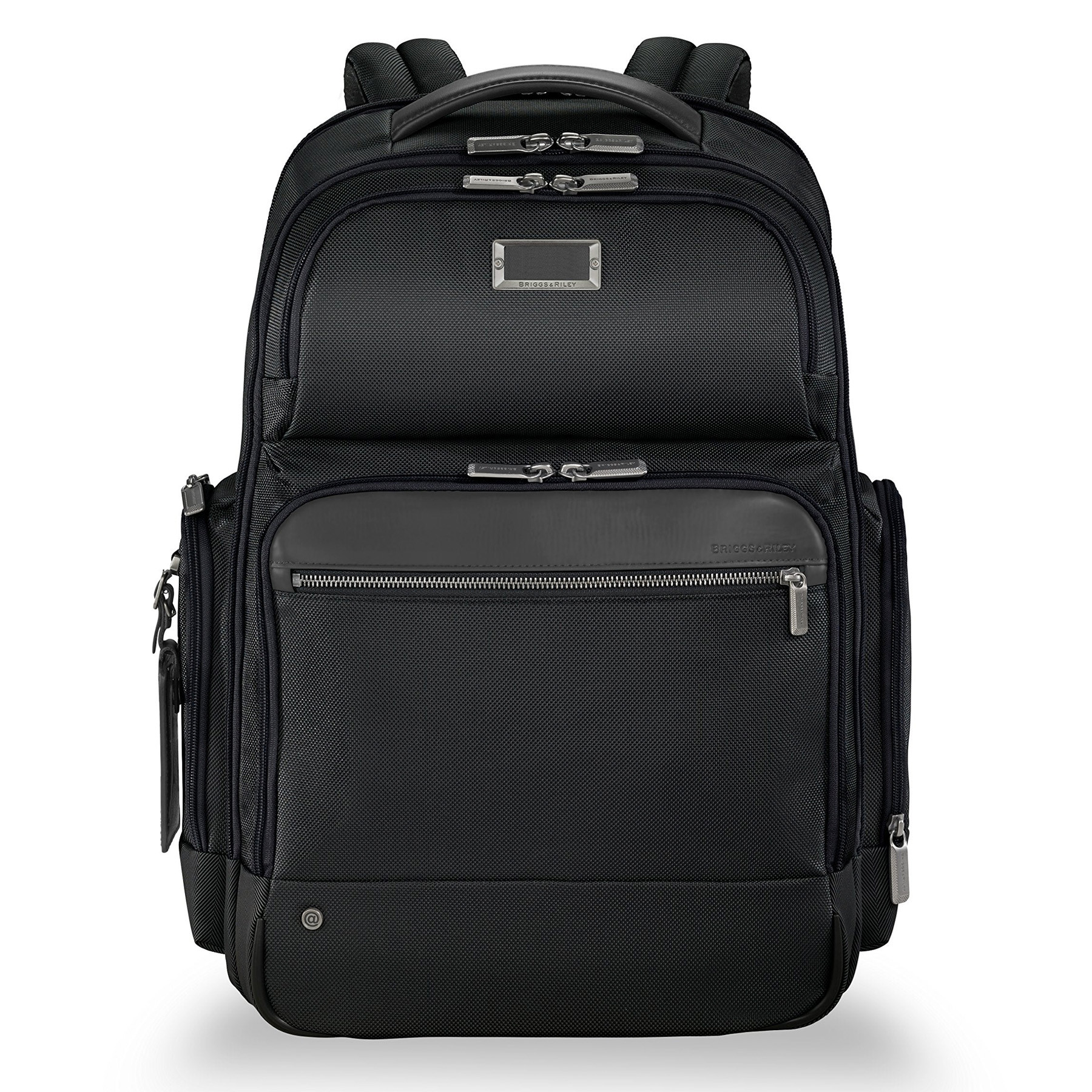 briggs & riley work medium cargo laptop backpack - Carry On Travel Backpack for Women & Men, Personal Item Bag, Self-Repairing Zippers, Padded Straps, Fits up to 15.6" water bottle Briggs & Riley @Work Medium