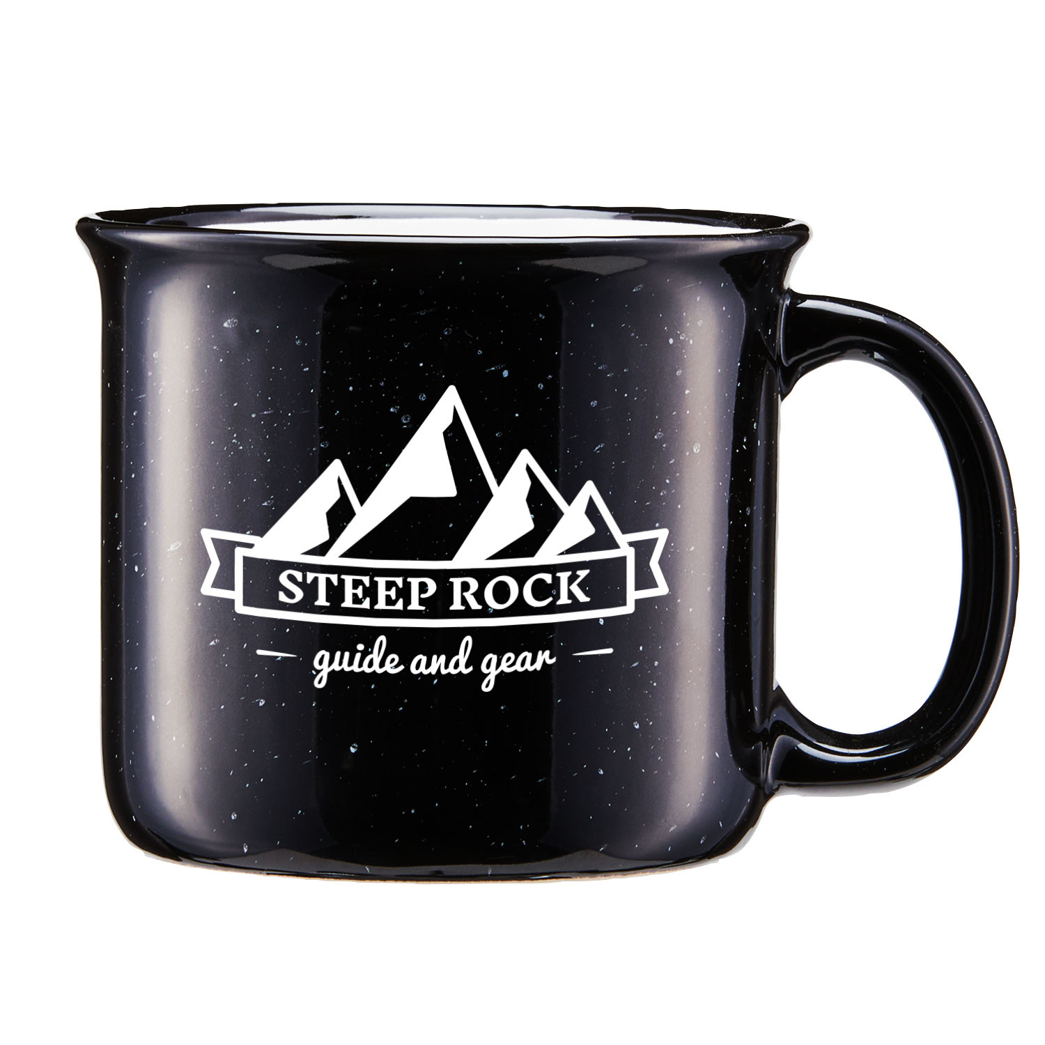 ブランデー canpit 15 oz. Speckle-It Ceramic Camping Mug - HPG Brands