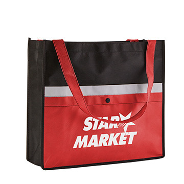 Corridor Non-Woven Snap Pocket Tote - HPG Brands