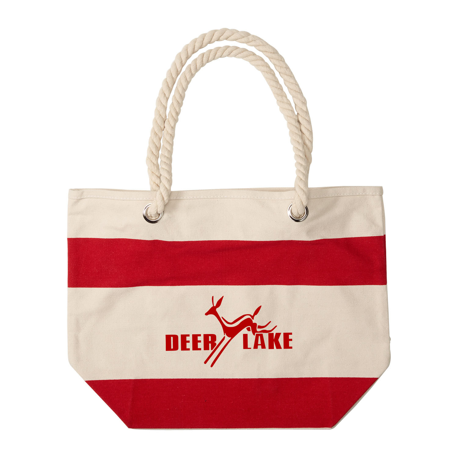 16 oz. Portsmouth Cotton Canvas Nautical Tote - HPG Brands