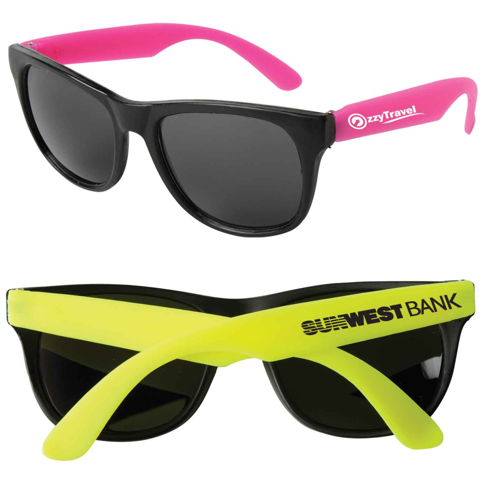 Neon Sunglasses: Black Frame - HPG Brands