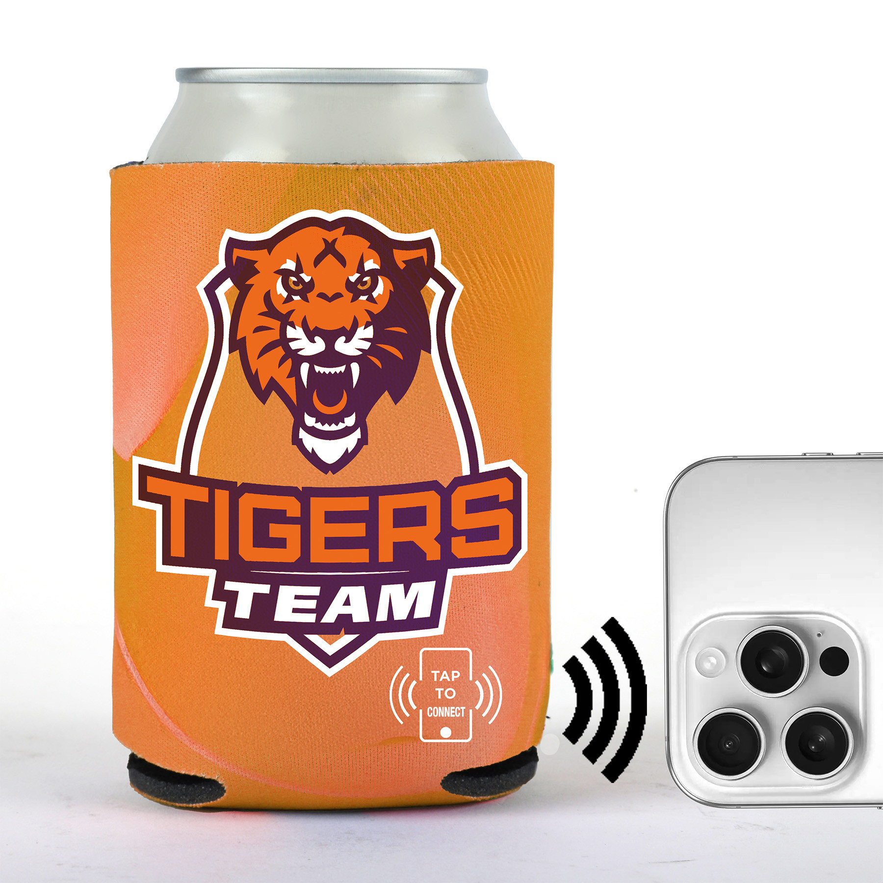 Full Color NFC Connect Can Cooler - HPG Brands