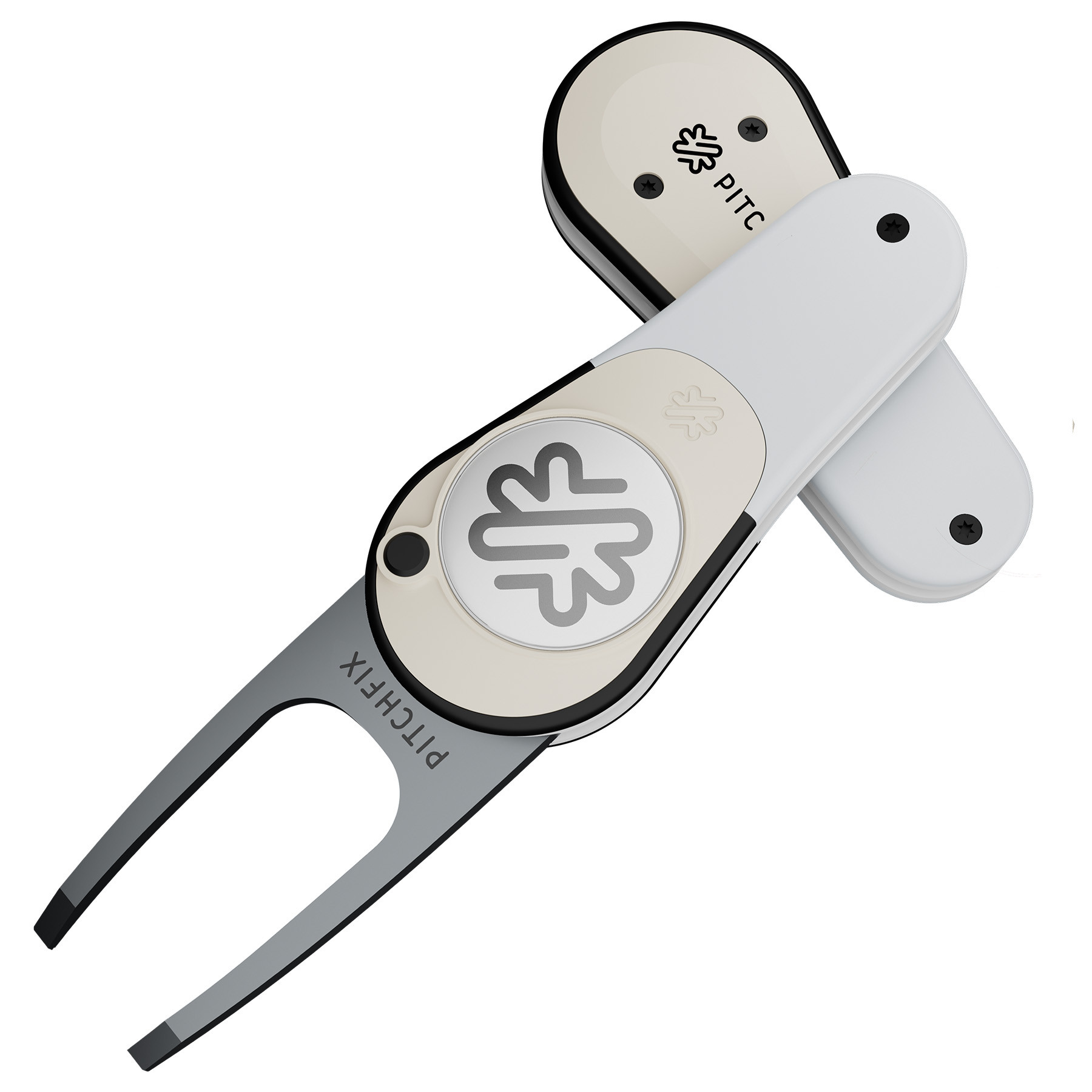 ラウンド用品・アクセサリー CLUBHAUS Original NEW Pitchfix - White Pitchfix: The Icon - HPG Brands