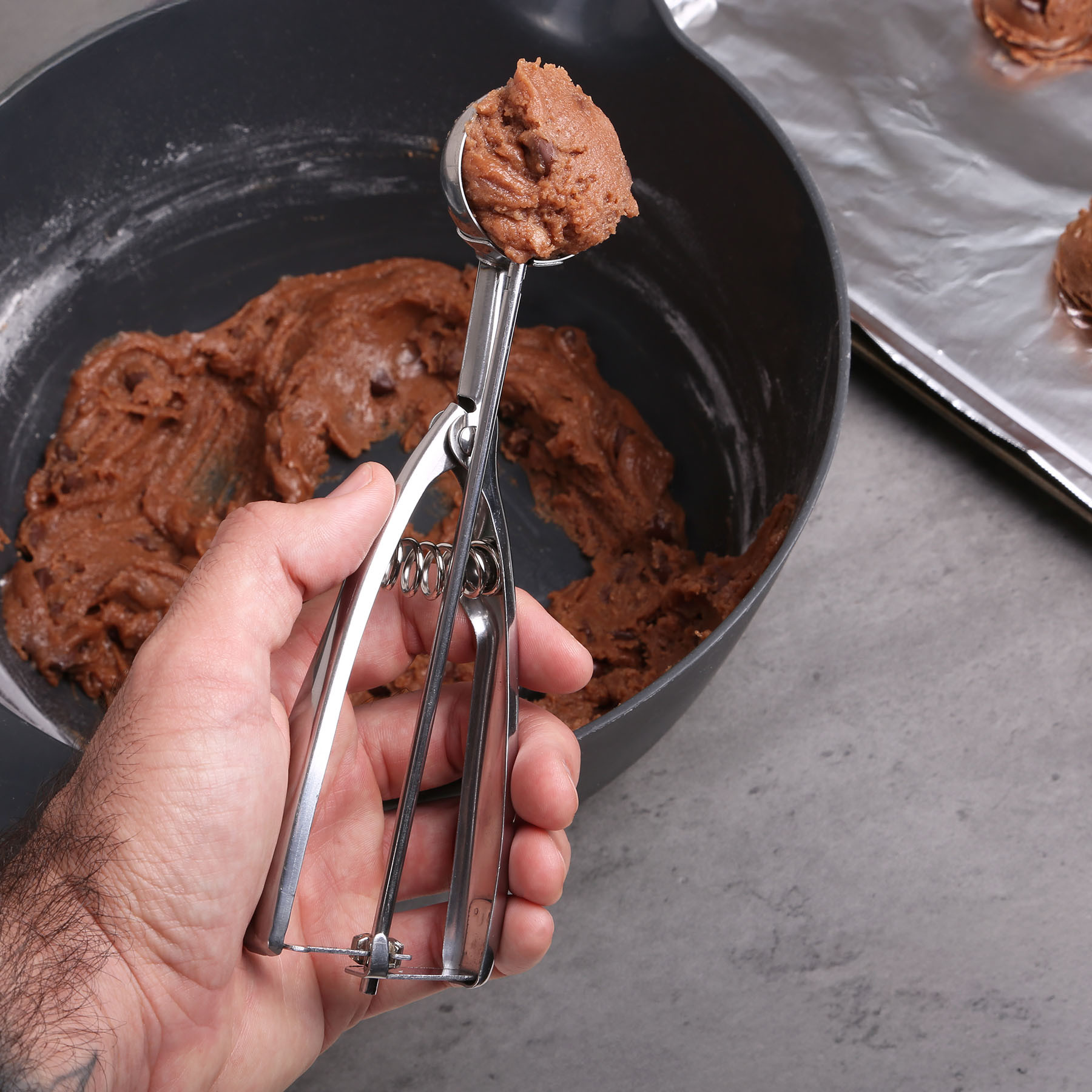Blaze Stainless Kitchen Food Baller Scoop - HPG Brands