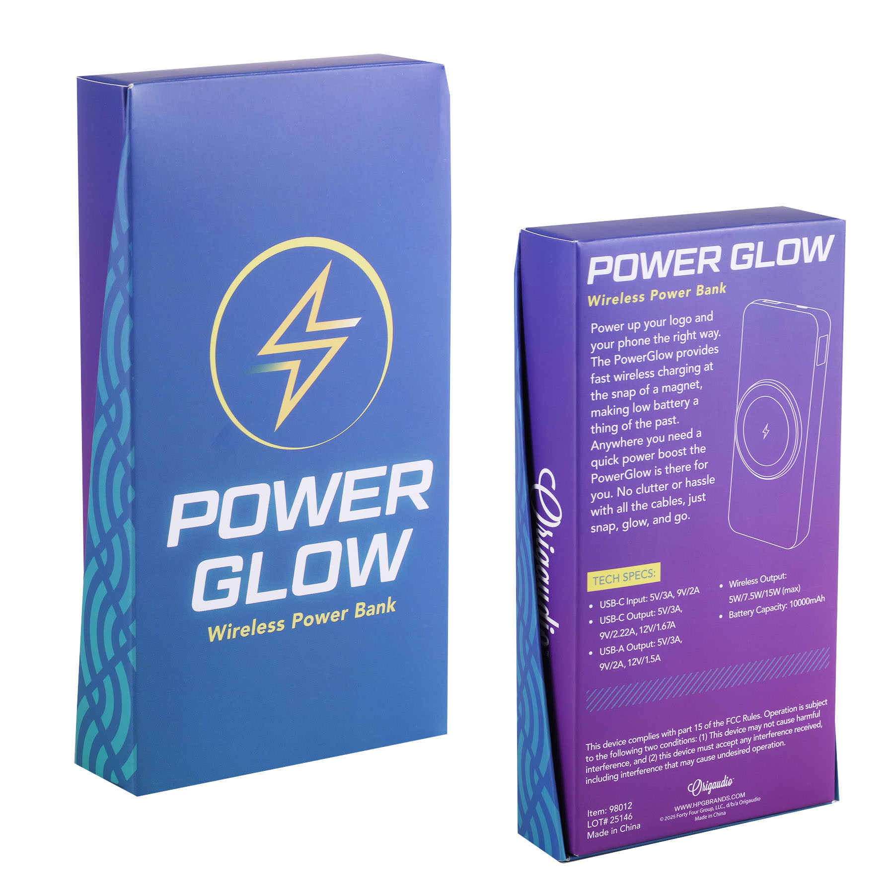 Powerglow Illuminating Power Bank - HPG Brands