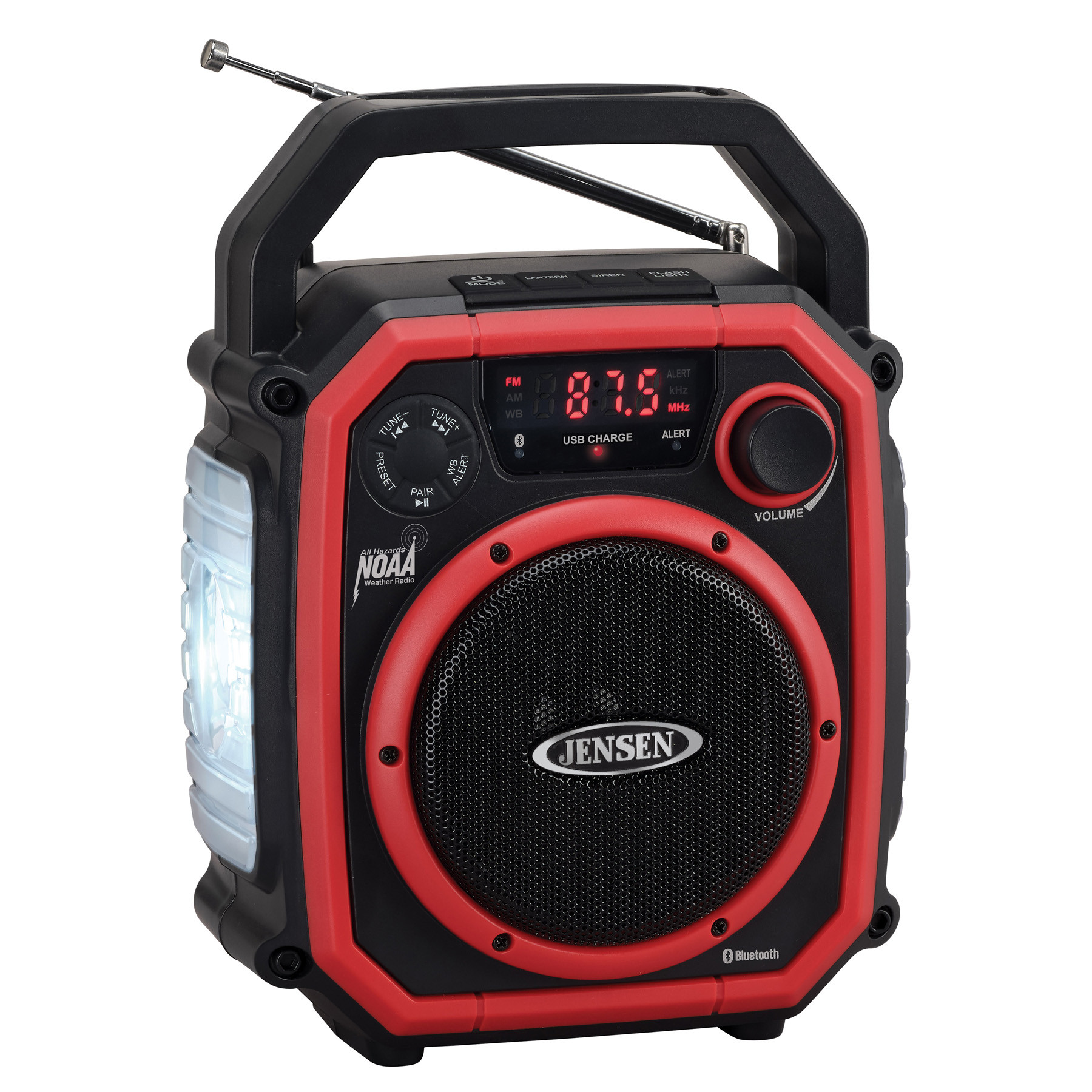 Jensen Portable Digital Am/Fm Weather Band Radio With Weather