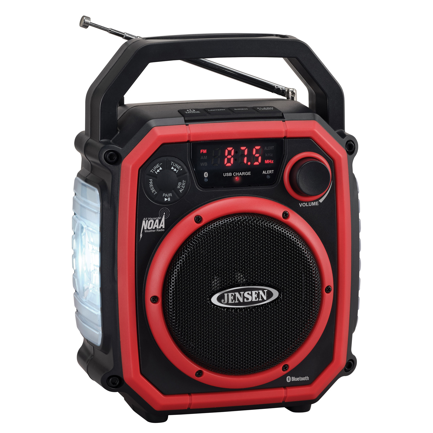 Jensen Portable Digital Am/Fm Weather Band Radio With Weather