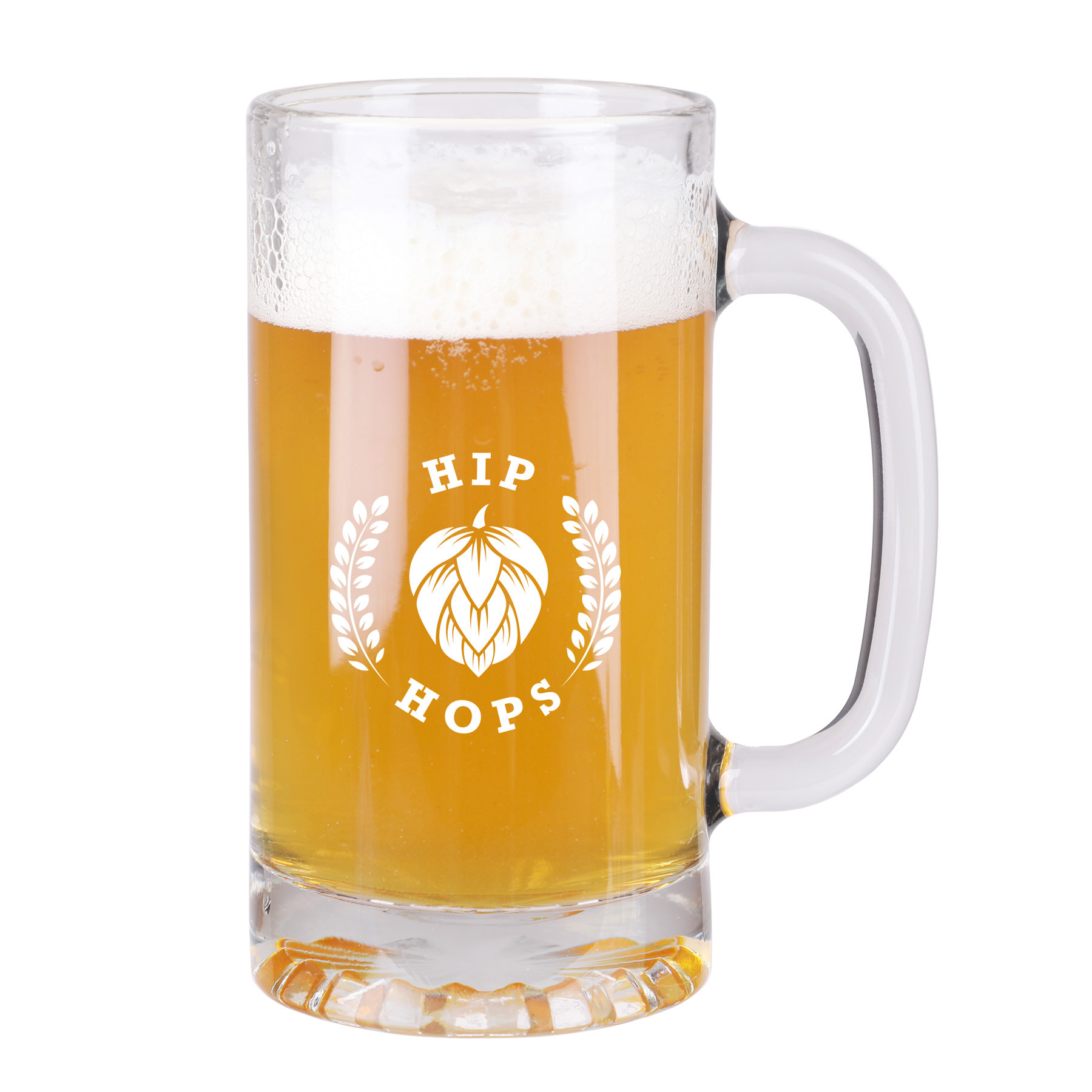 16 oz Libbey Glass Beer Mug - HPG Brands