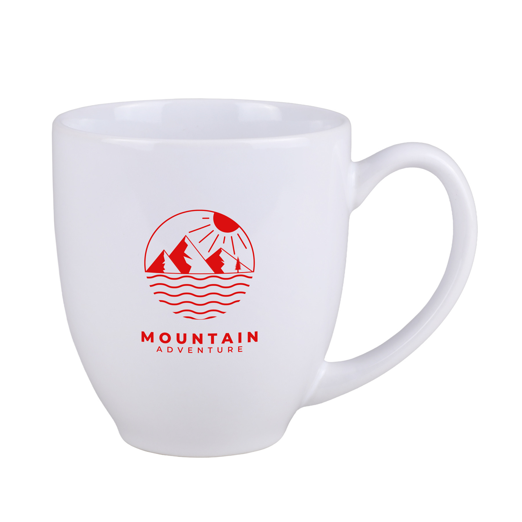 15 Oz. Ceramic Bistro Mug - HPG Brands