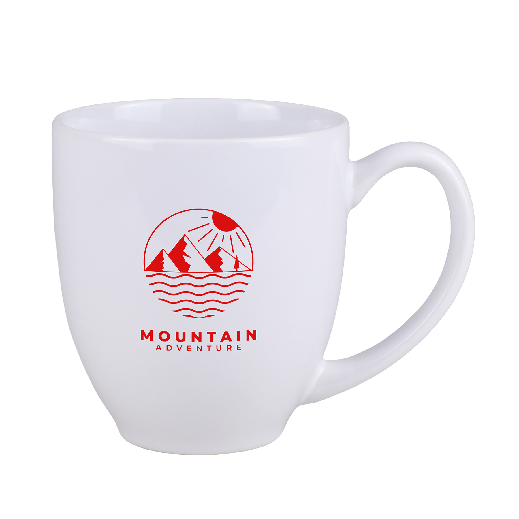 15 Oz. Ceramic Bistro Mug - HPG Brands