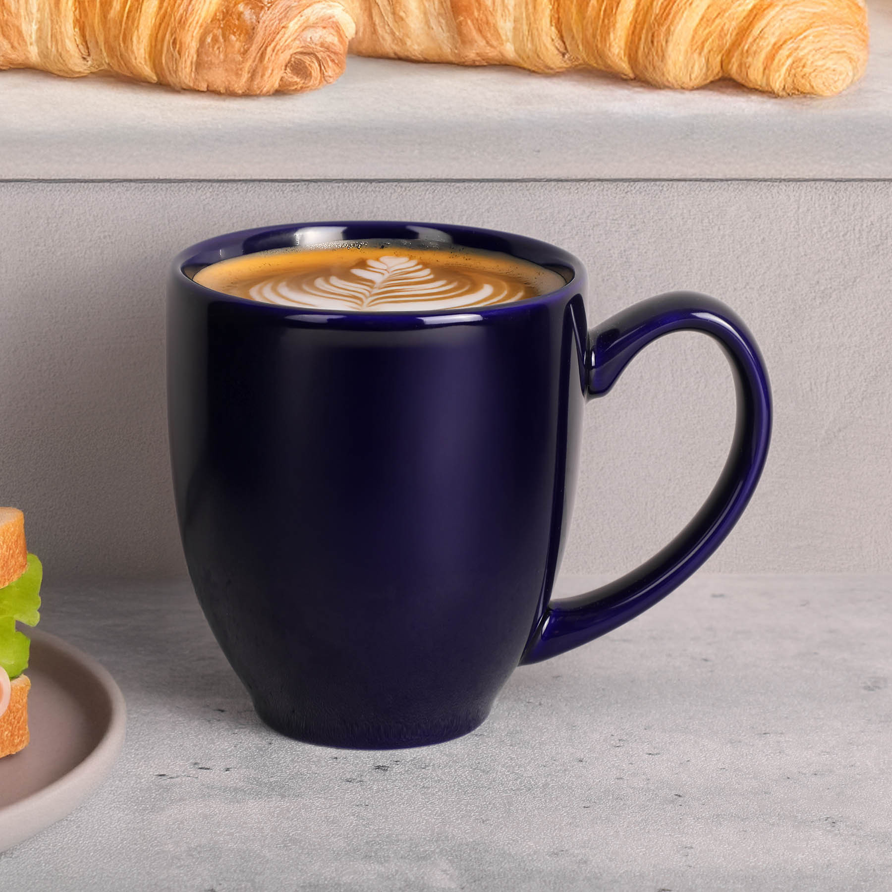 15 Oz. Ceramic Bistro Mug - HPG Brands