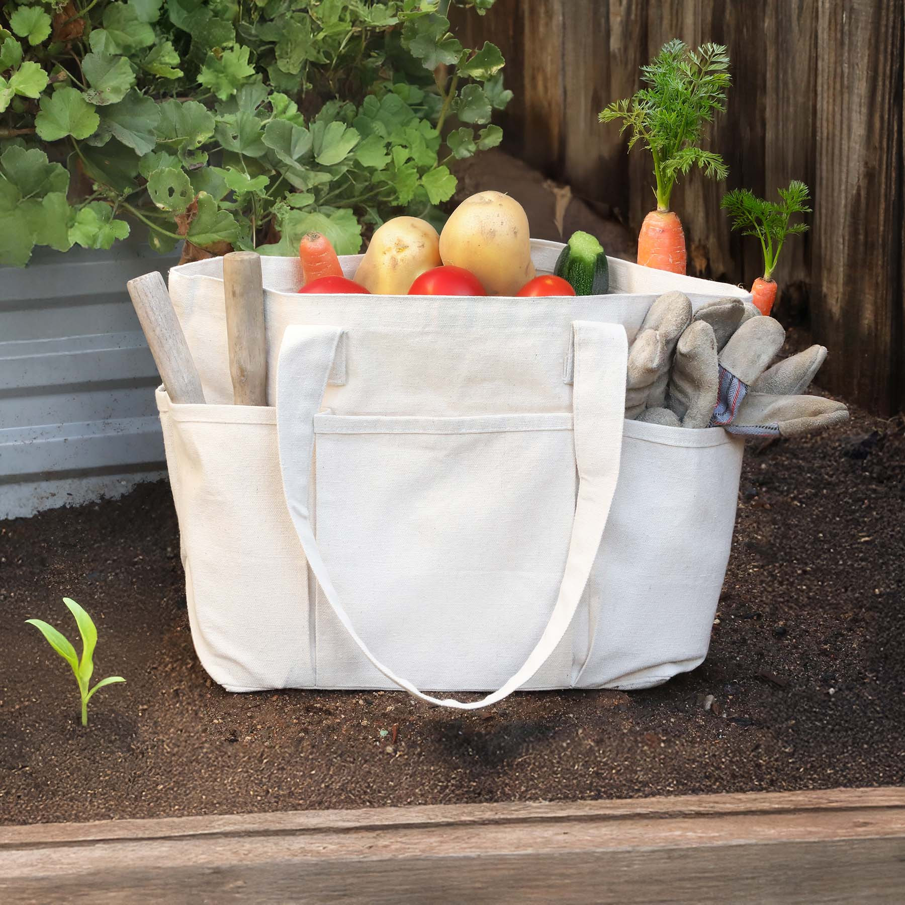 「terrysgarage」 Evergreen Garden Tool & Produce Bag - HPG Brands
