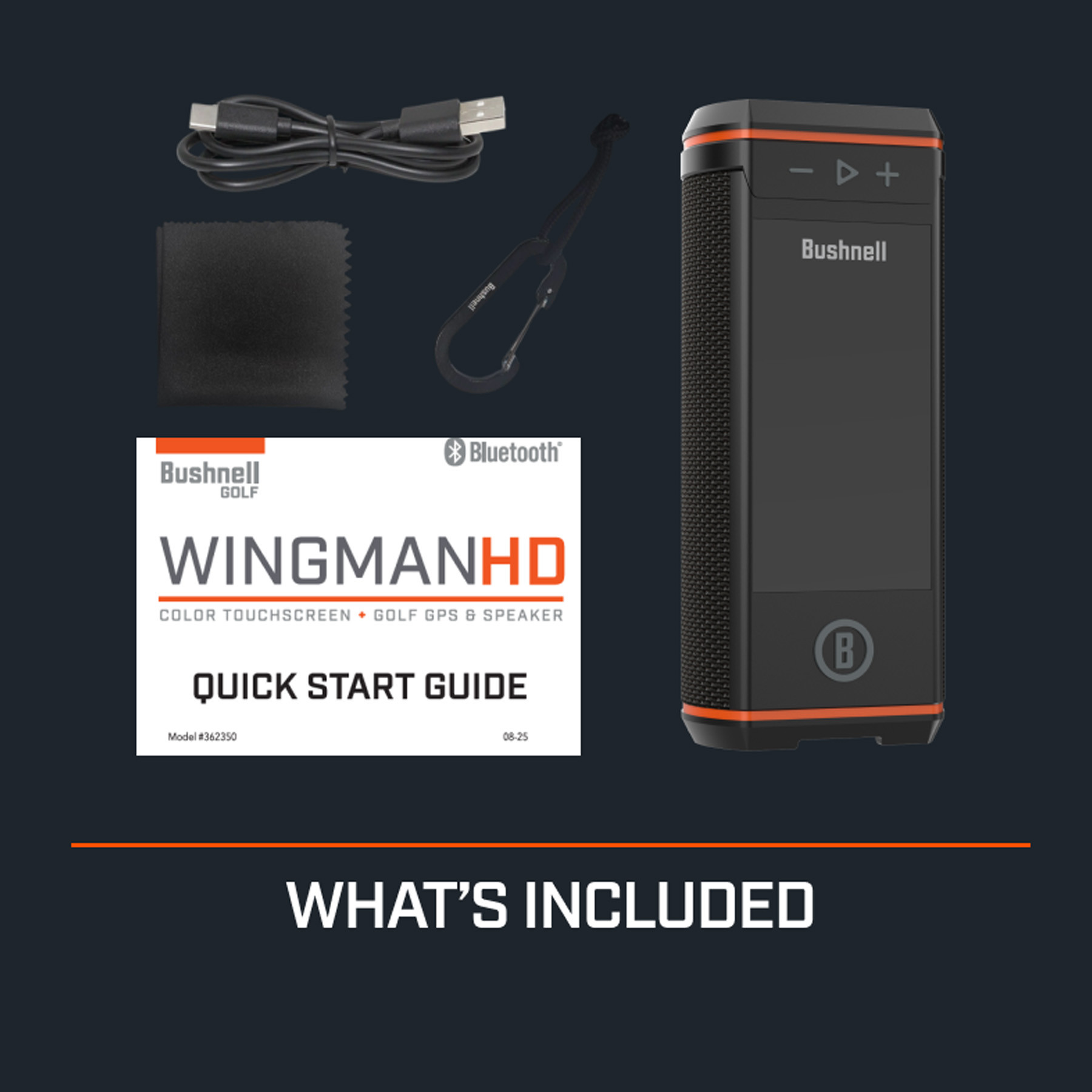 Bushnell Wingman HD Golf GPS & Speaker - HPG Brands