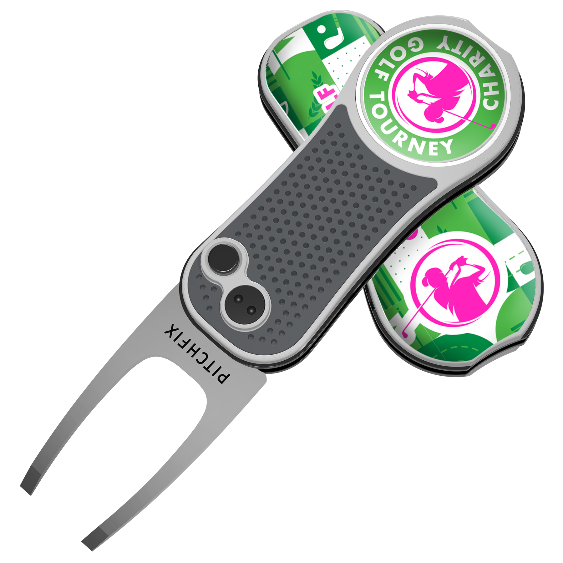 CLUBHAUS Pitchfix クラブハウス グリーンフォーク マーカー Pitchfix XL 26 - HPG Brands