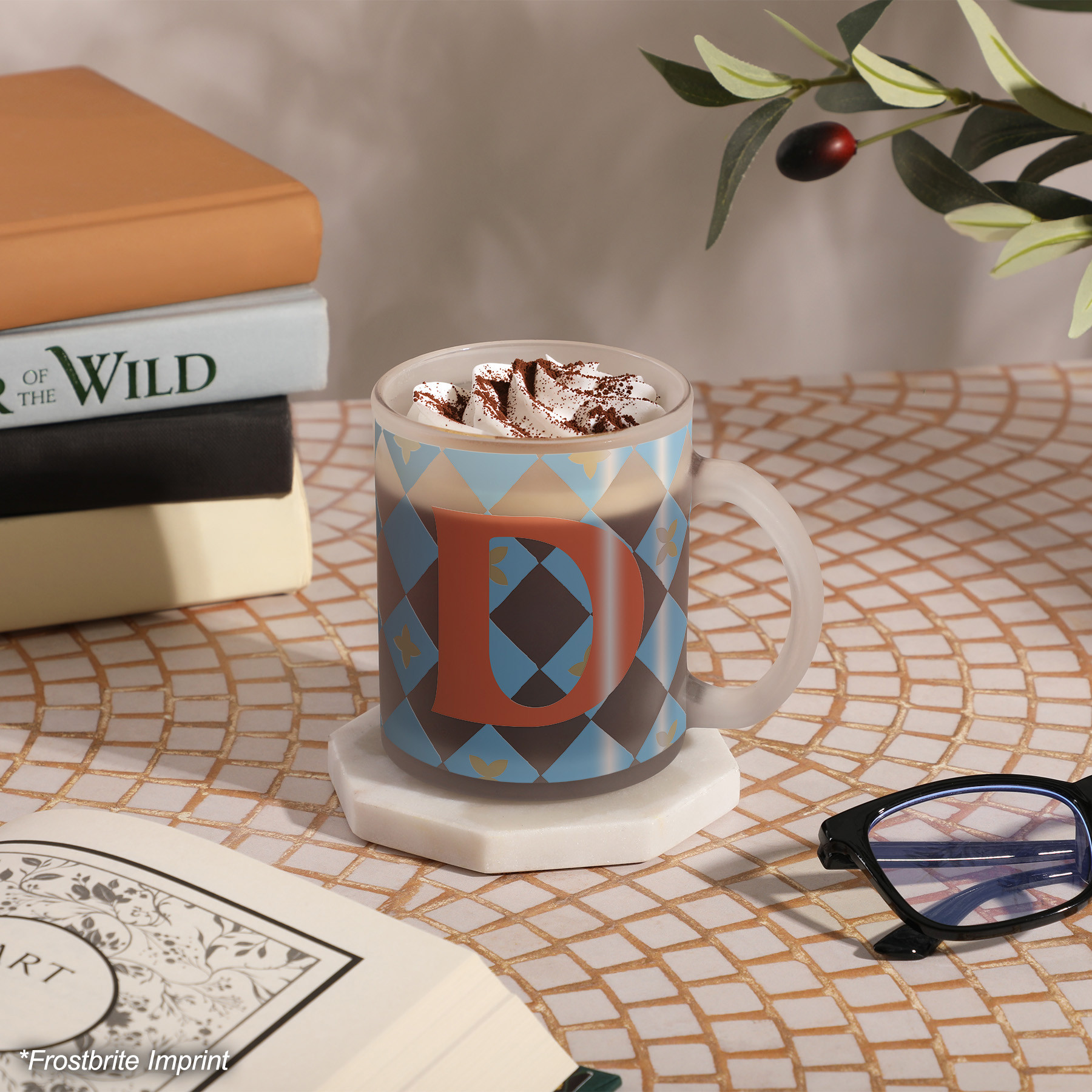 Guadalupe 11 Oz Frosted C Handle Mug - HPG Brands
