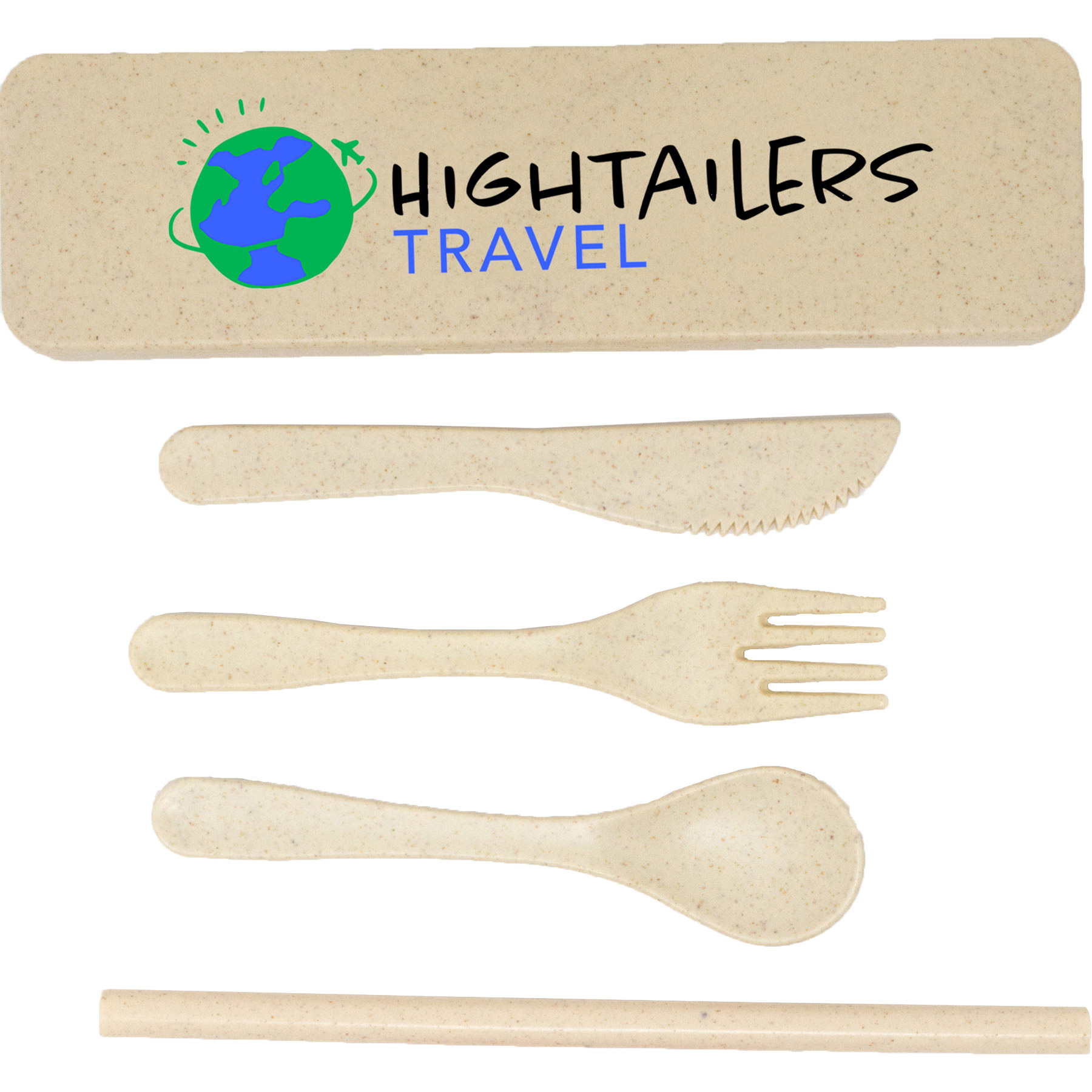 Natureware Wheat Straw Cutlery Set - HPG Brands