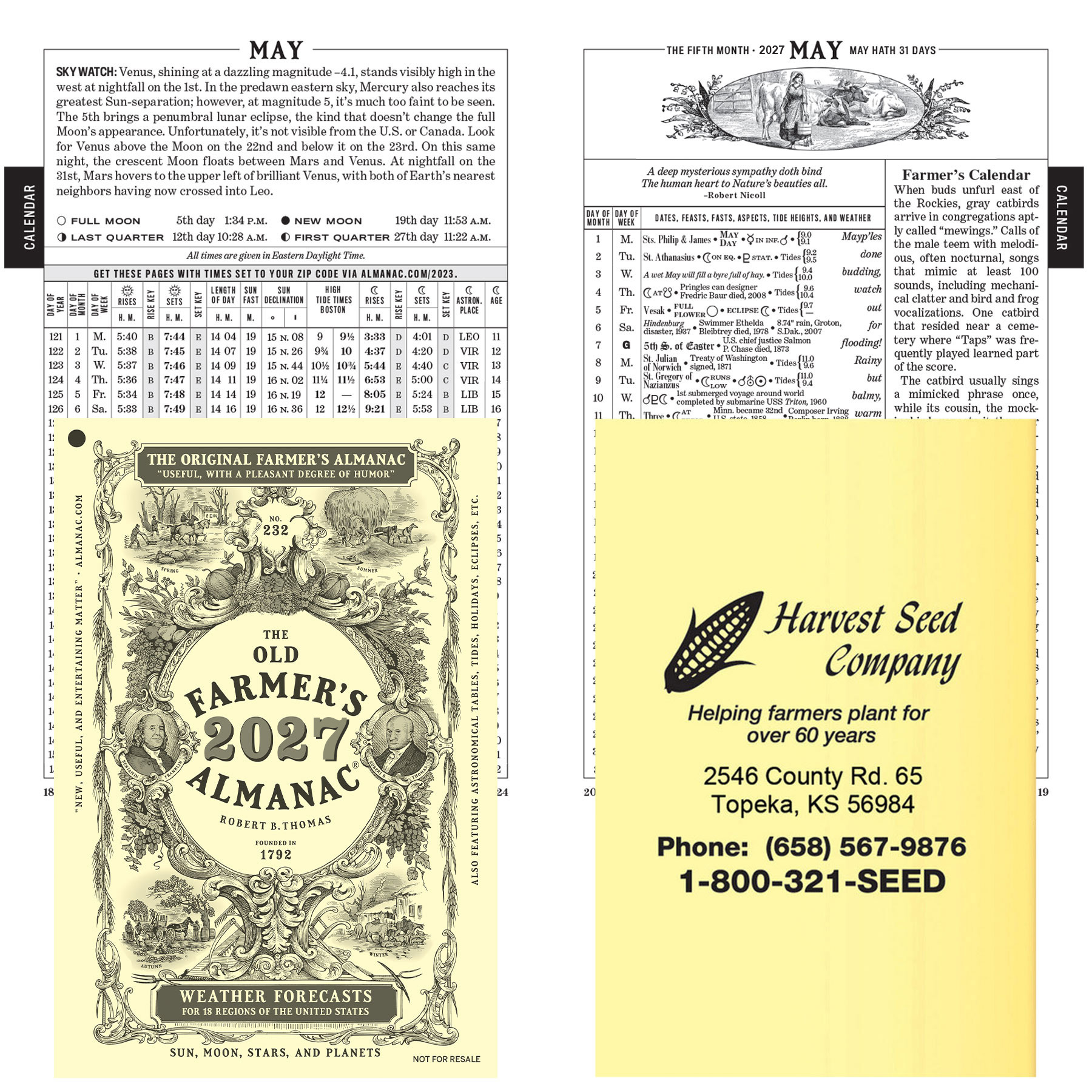 The Old Farmer's Almanac® Booklet - HPG Brands