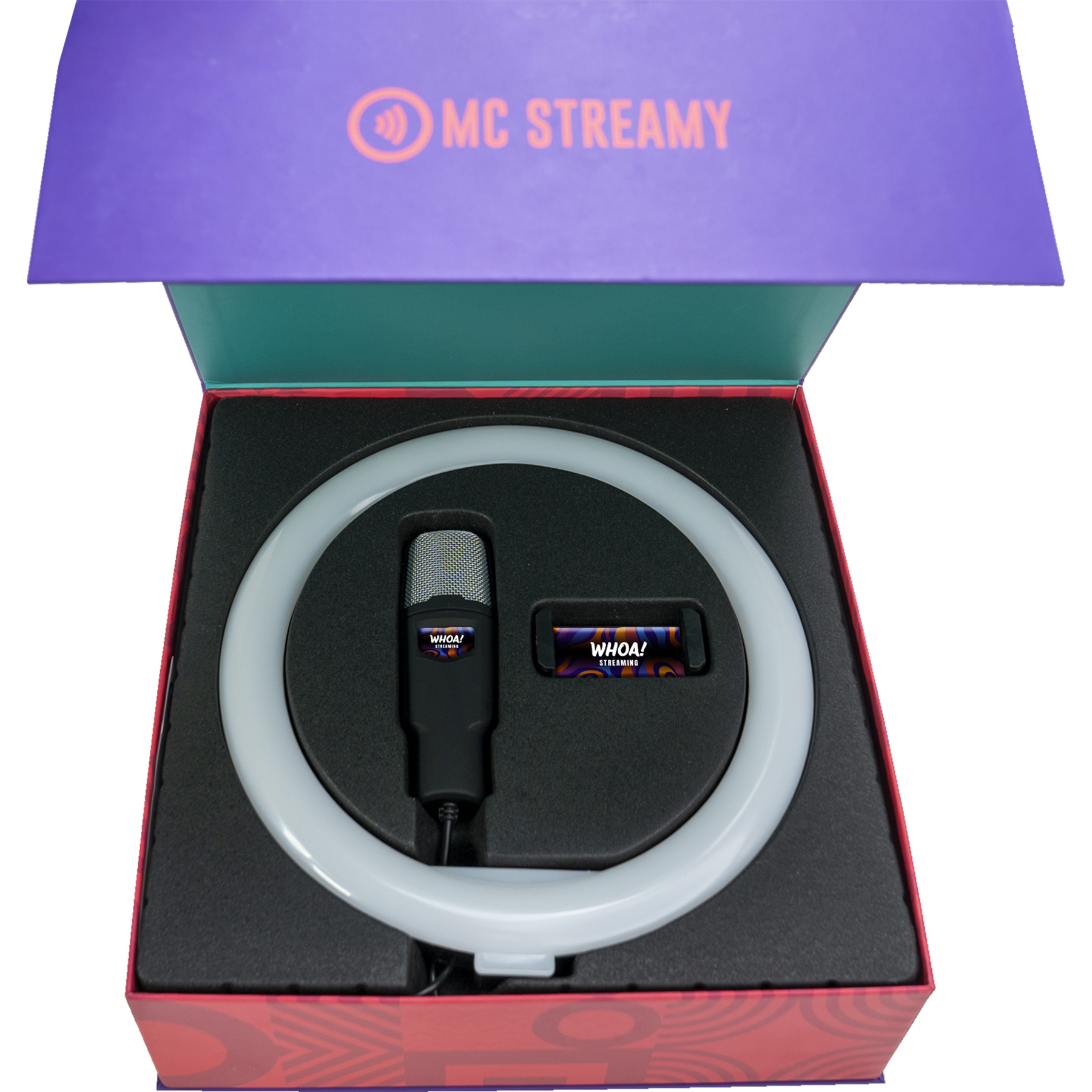 McStreamy Ring Light Phone Stand - HPG Brands